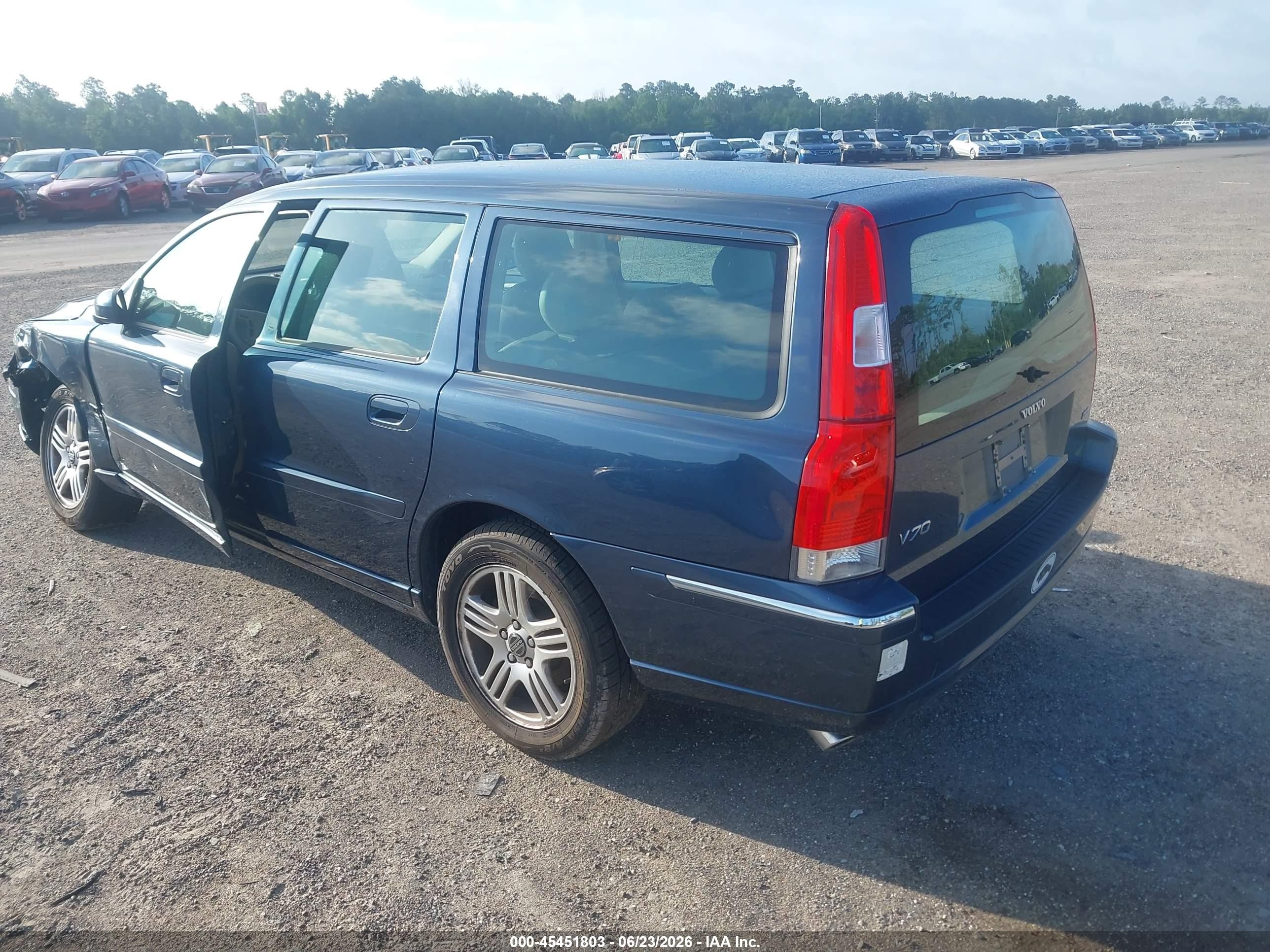 2006 Volvo V70 2.5t Blue vin: YV1SW592362587312