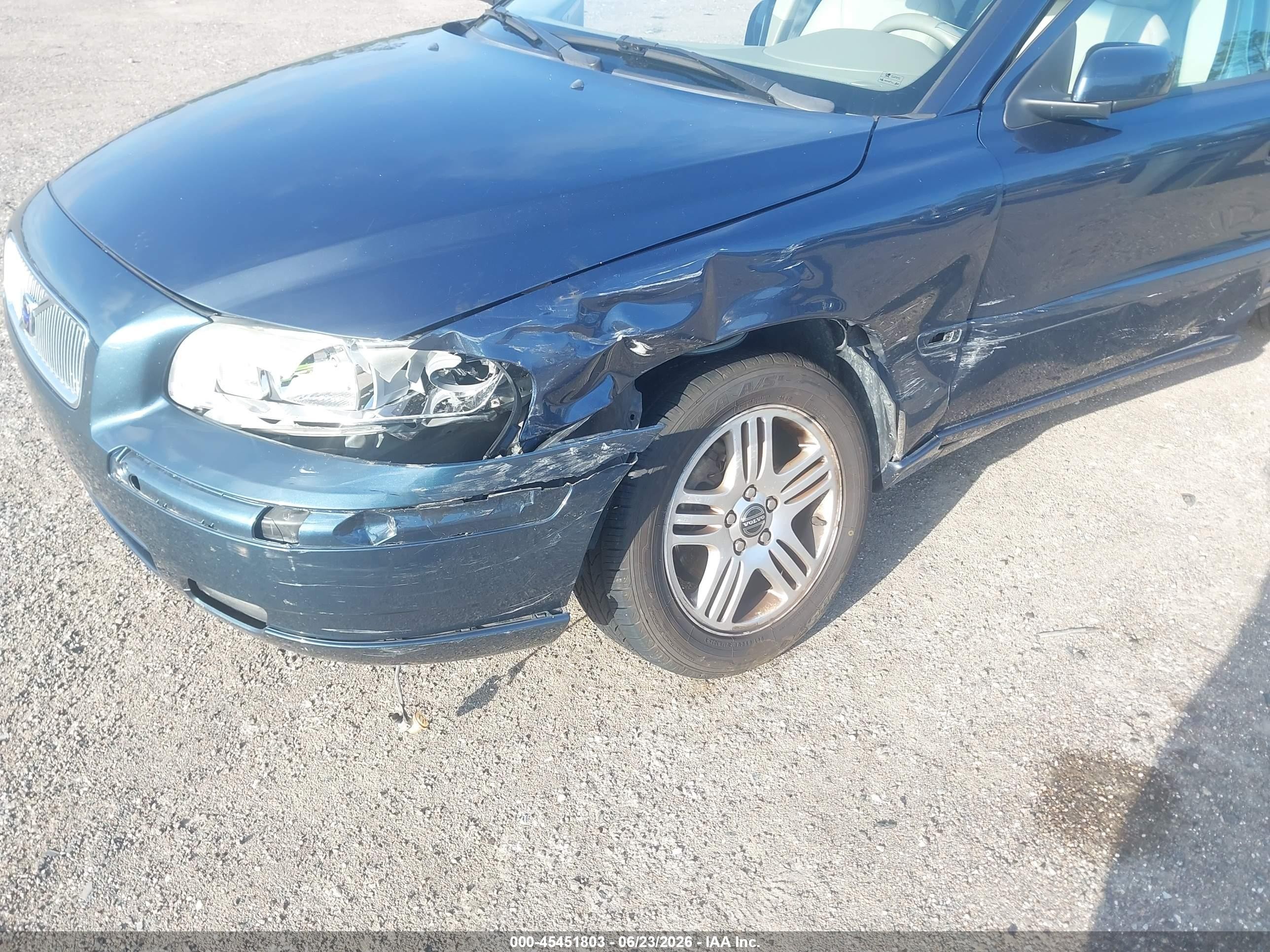 2006 Volvo V70 2.5t Blue vin: YV1SW592362587312