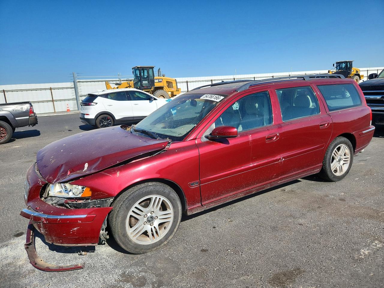 2006 Volvo V70 Красный vin: YV1SW592462549815