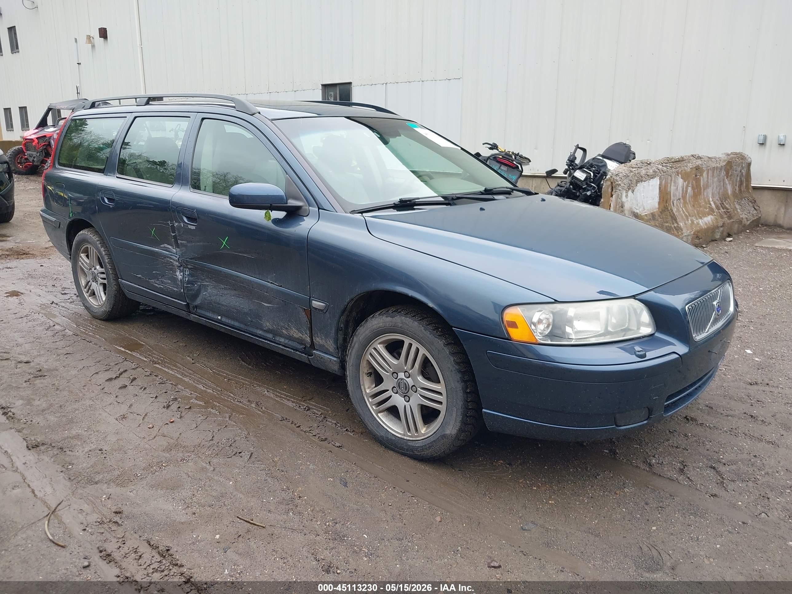 2006 Volvo V70 2.5t Blue vin: YV1SW592661534108