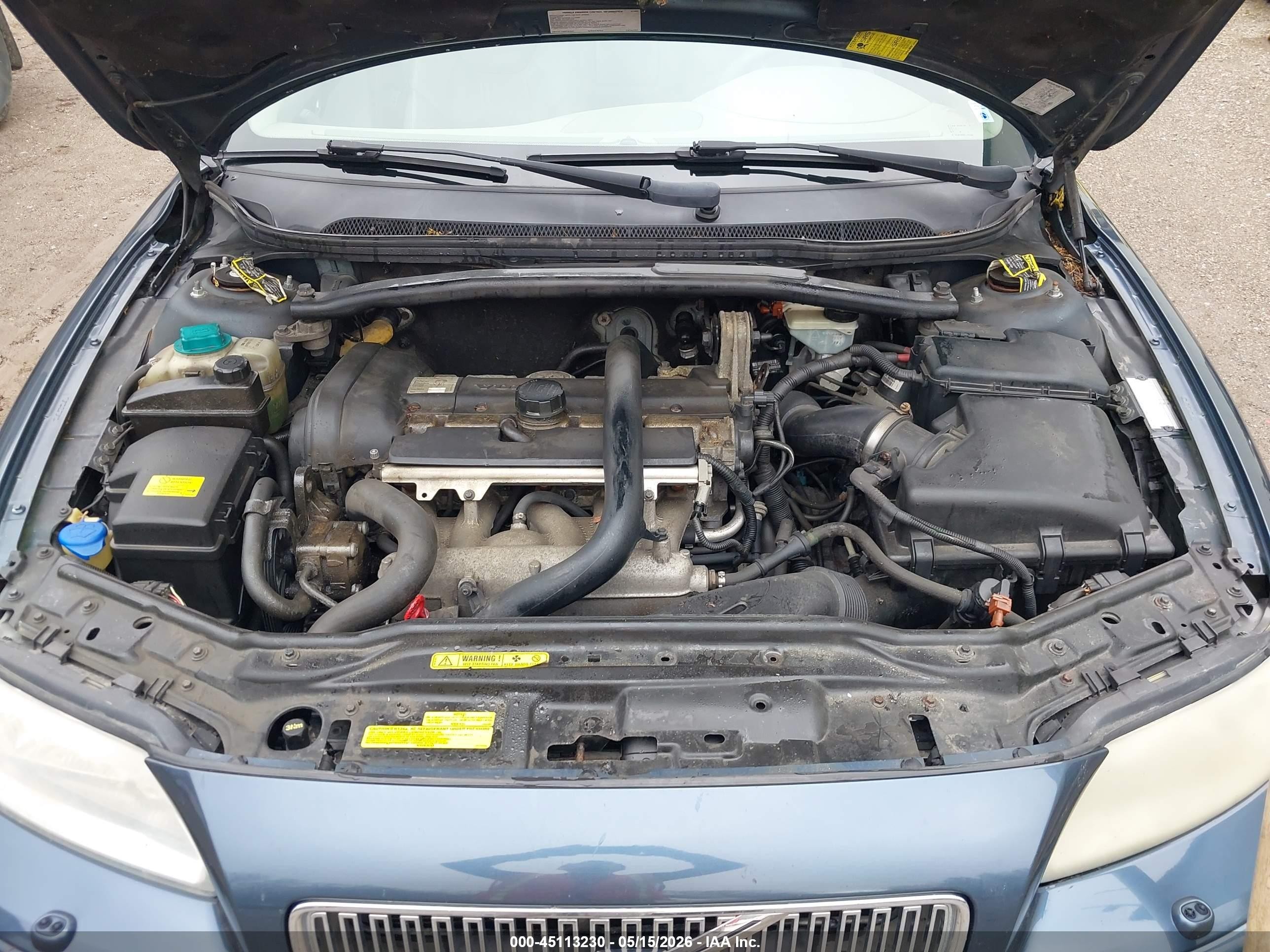 2006 Volvo V70 2.5t Blue vin: YV1SW592661534108