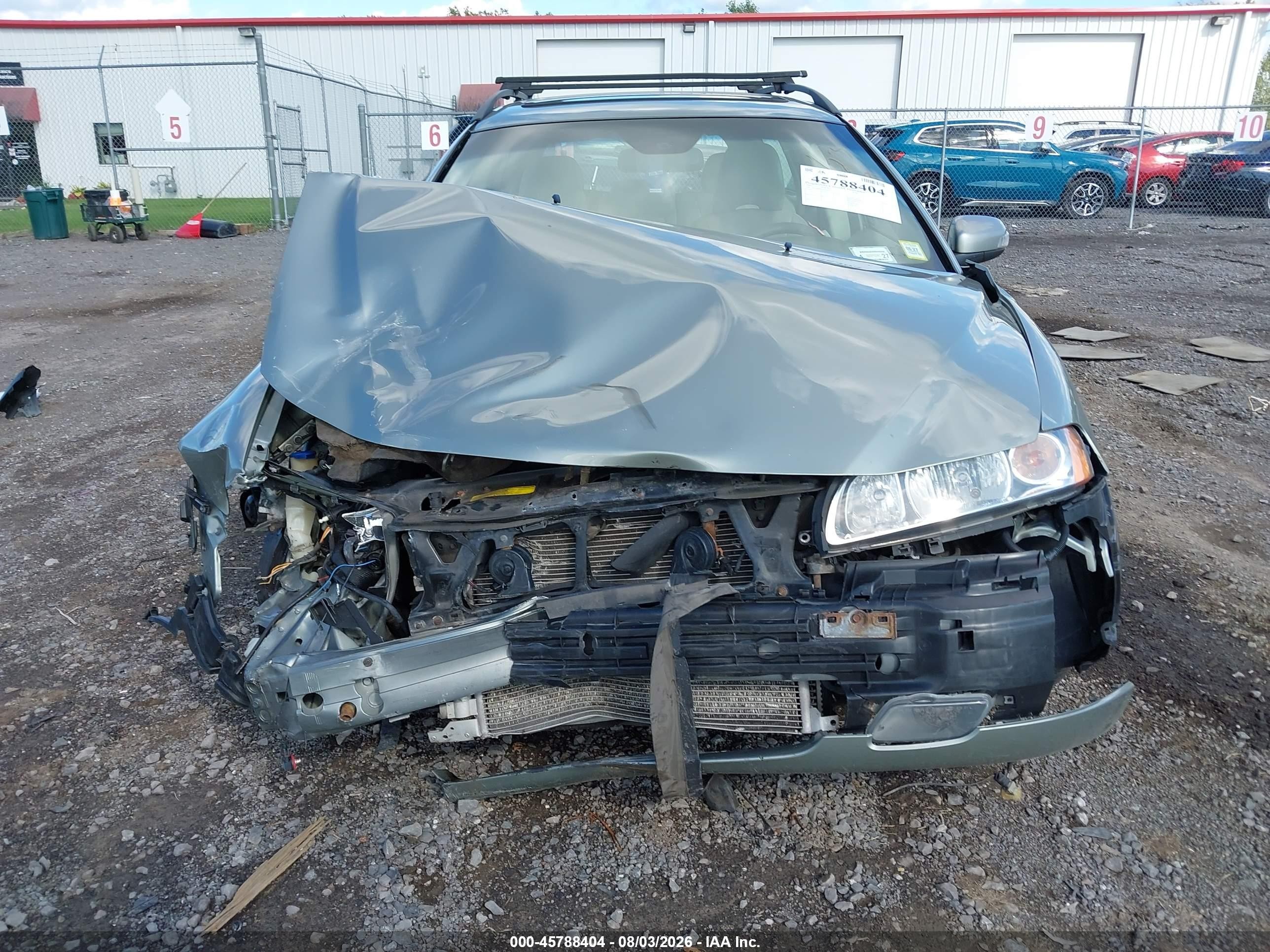 2007 Volvo V70 2.5t Gray vin: YV1SW592672650212