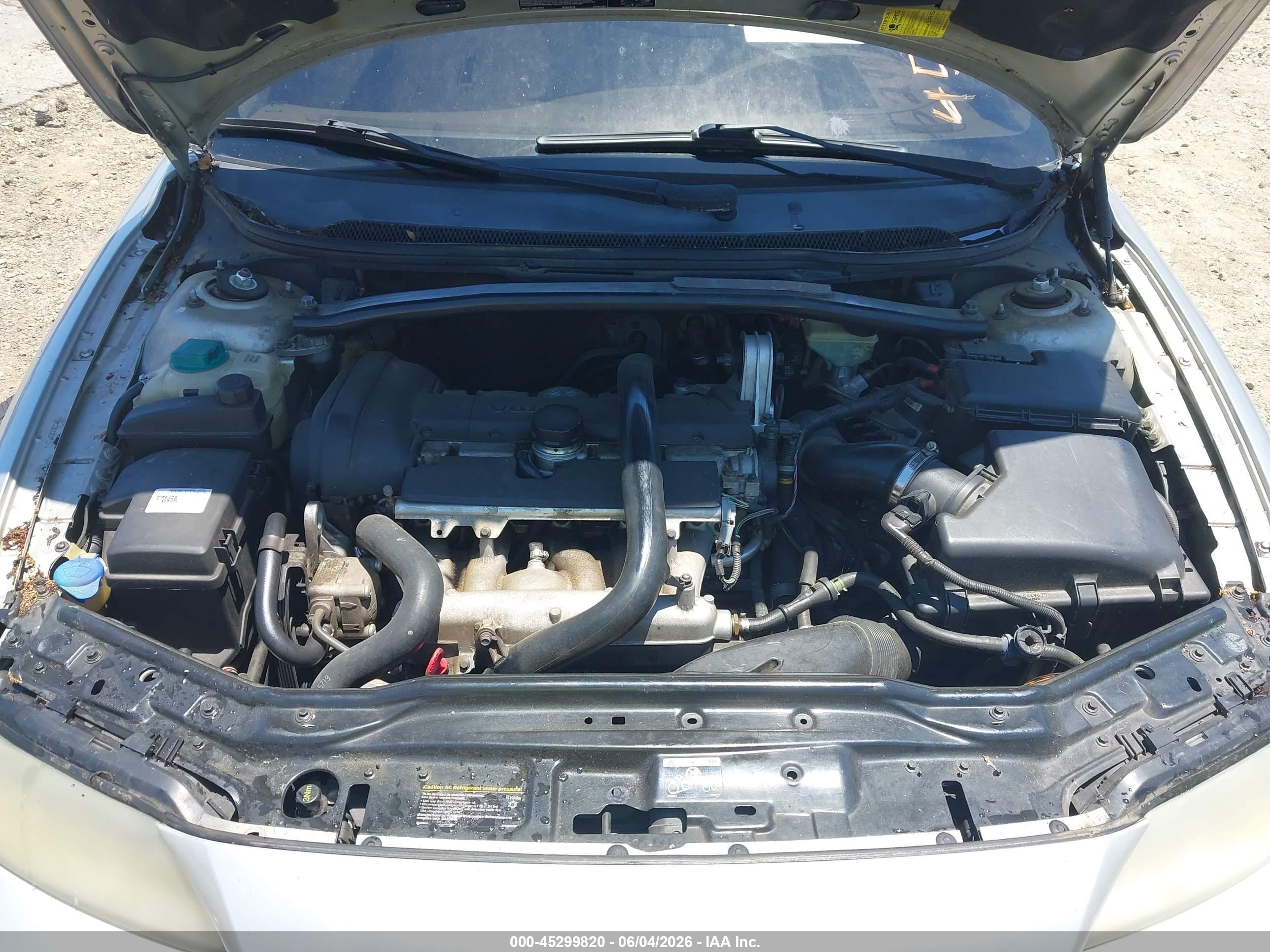 2007 Volvo V70 2.5t Silver vin: YV1SW592772624766