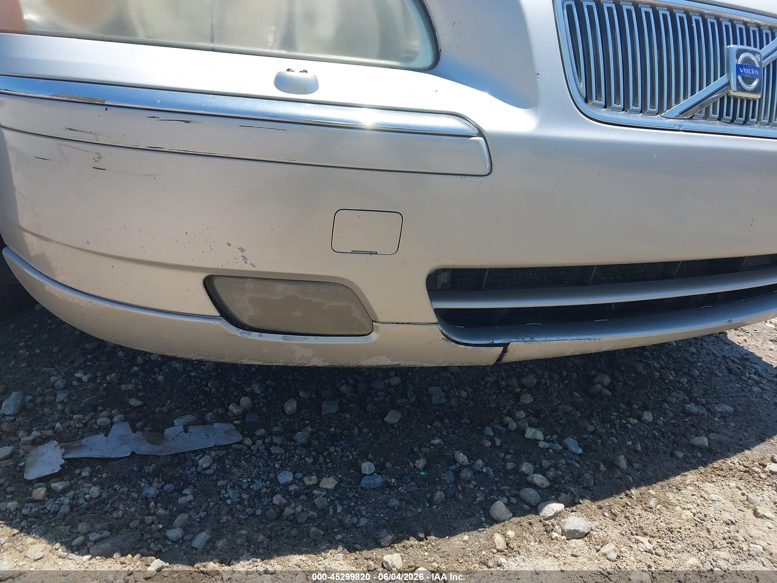 2007 Volvo V70 2.5t Silver vin: YV1SW592772624766