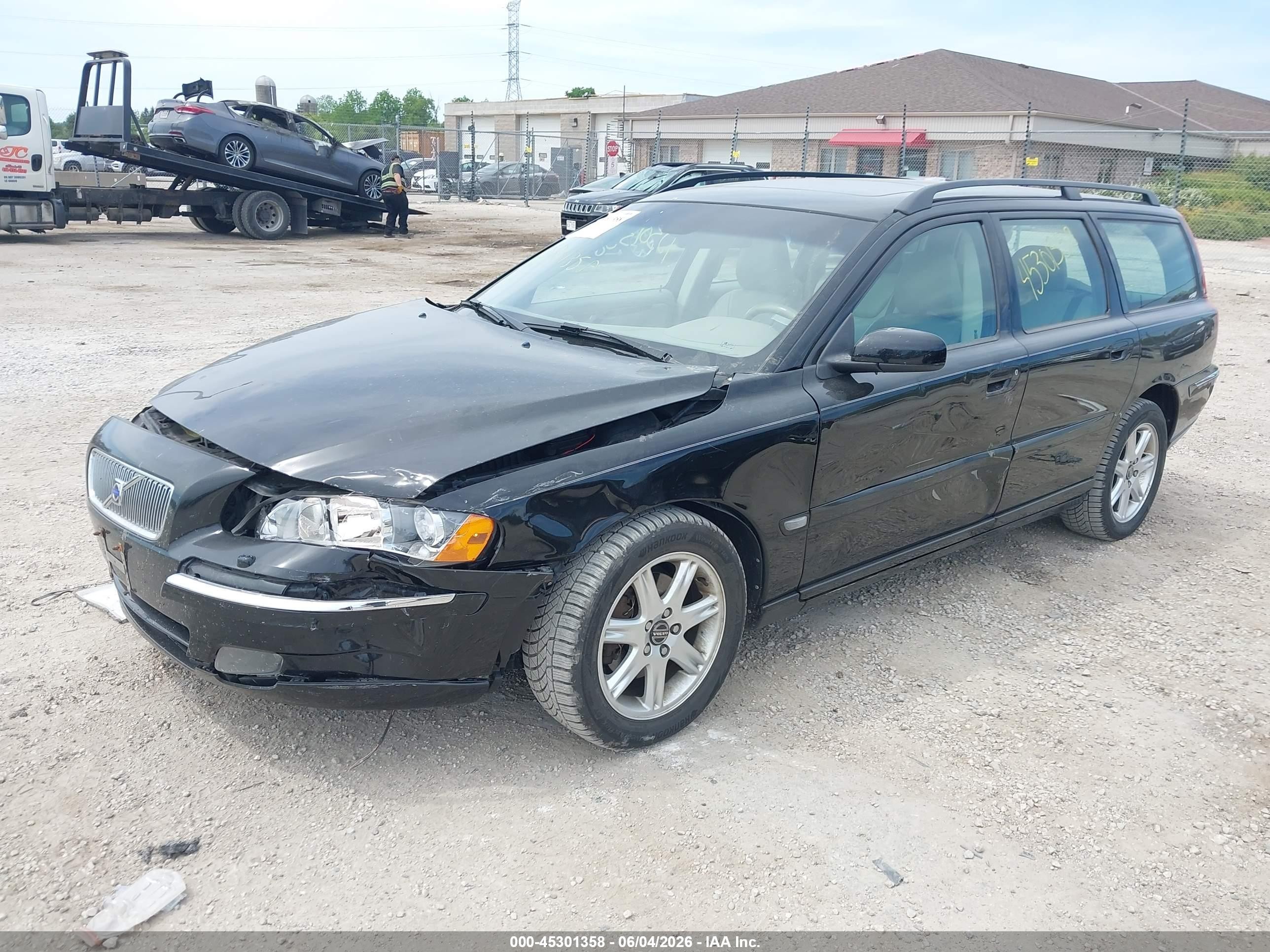2005 Volvo V70 2.5t Black vin: YV1SW592851493513