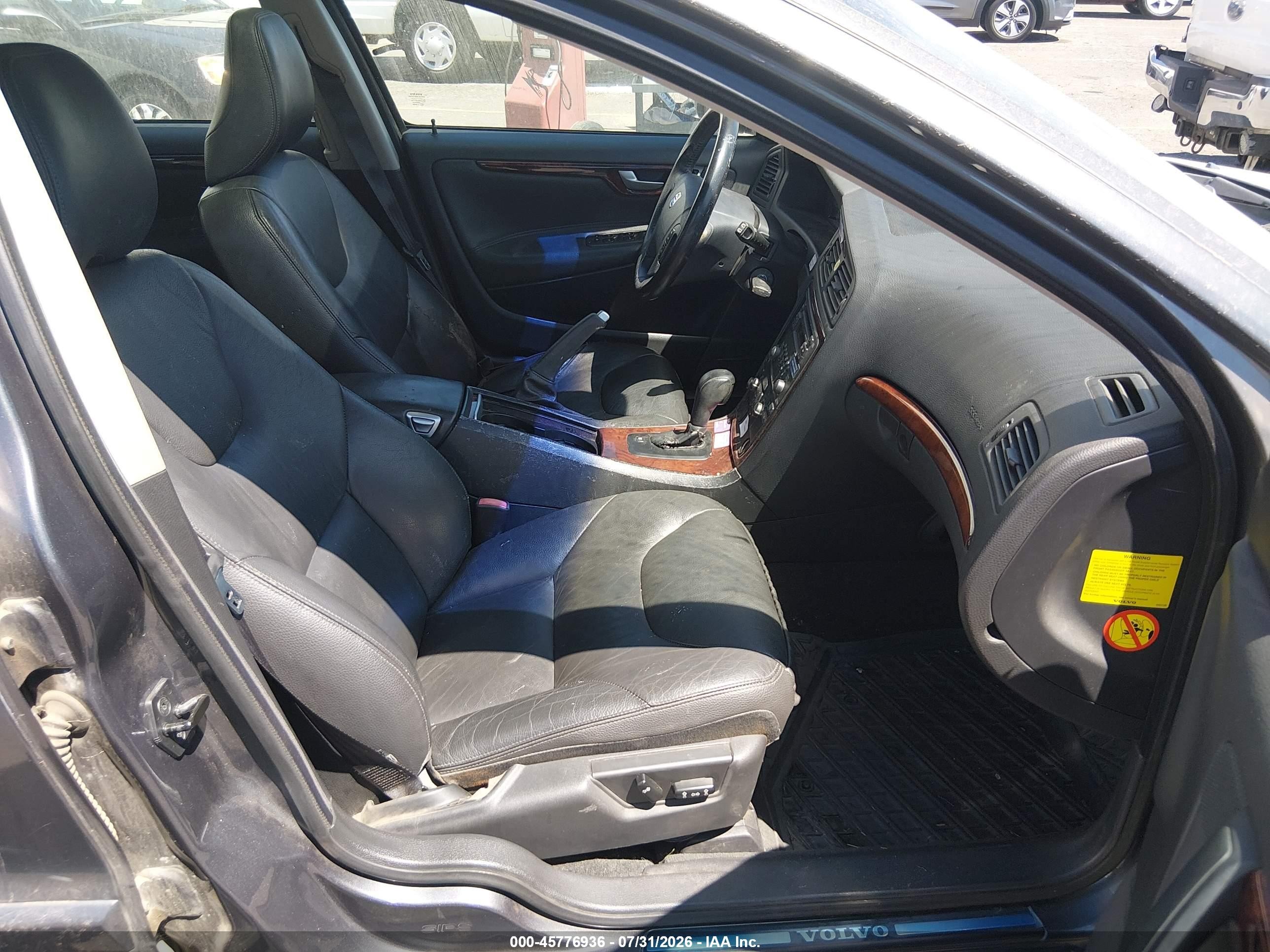 2005 Volvo V70 2.5t A/2.5t A Sr Gray vin: YV1SW592952470929