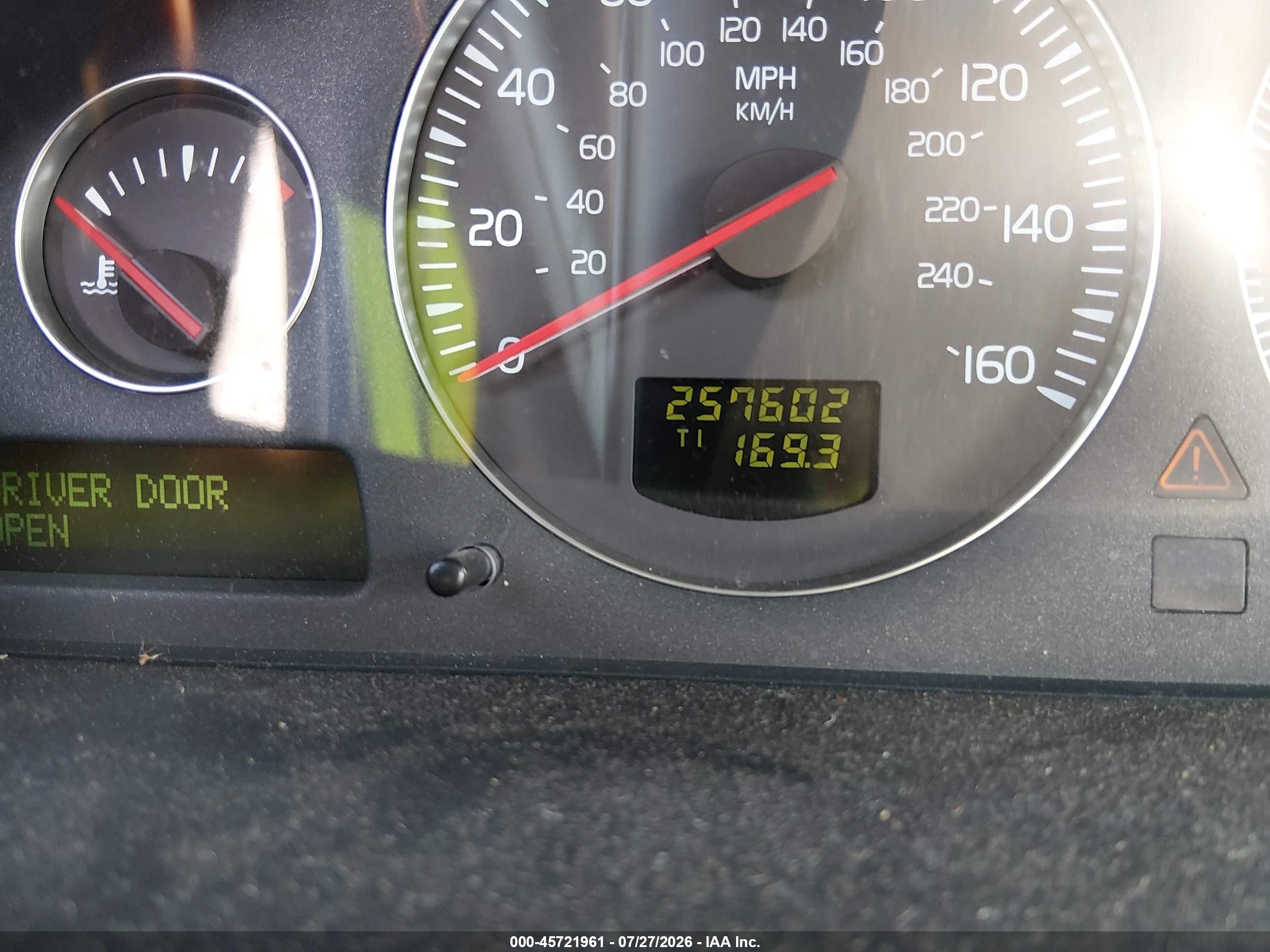 2005 Volvo V70 2.5t A/2.5t A Sr Gray vin: YV1SW592X51510294