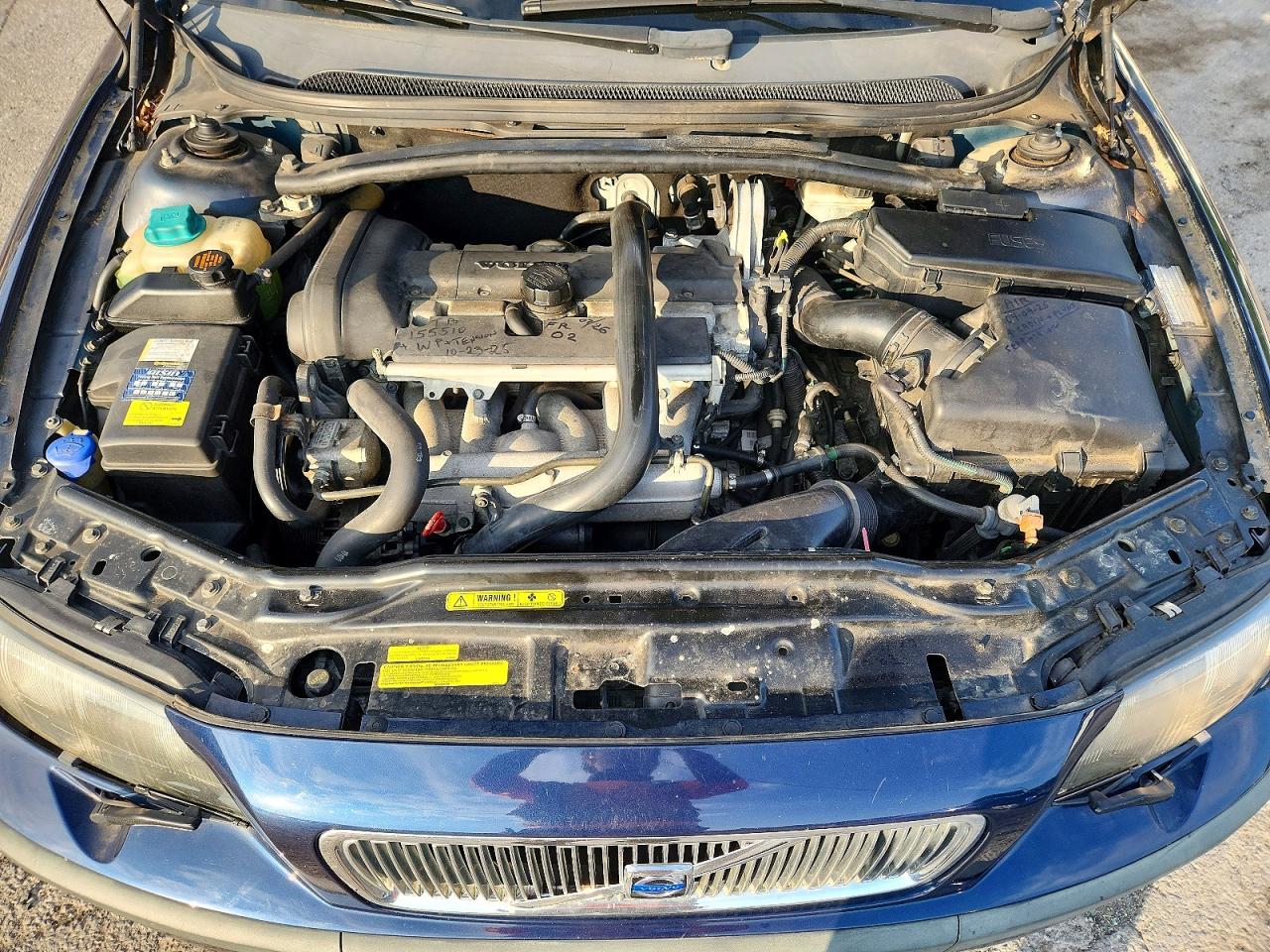2004 Volvo V70 Fwd Blue vin: YV1SW59V242403646