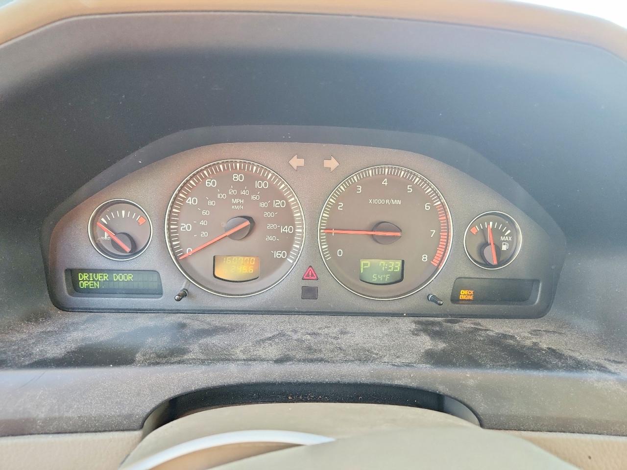 2004 Volvo V70 Fwd Blue vin: YV1SW59V242403646