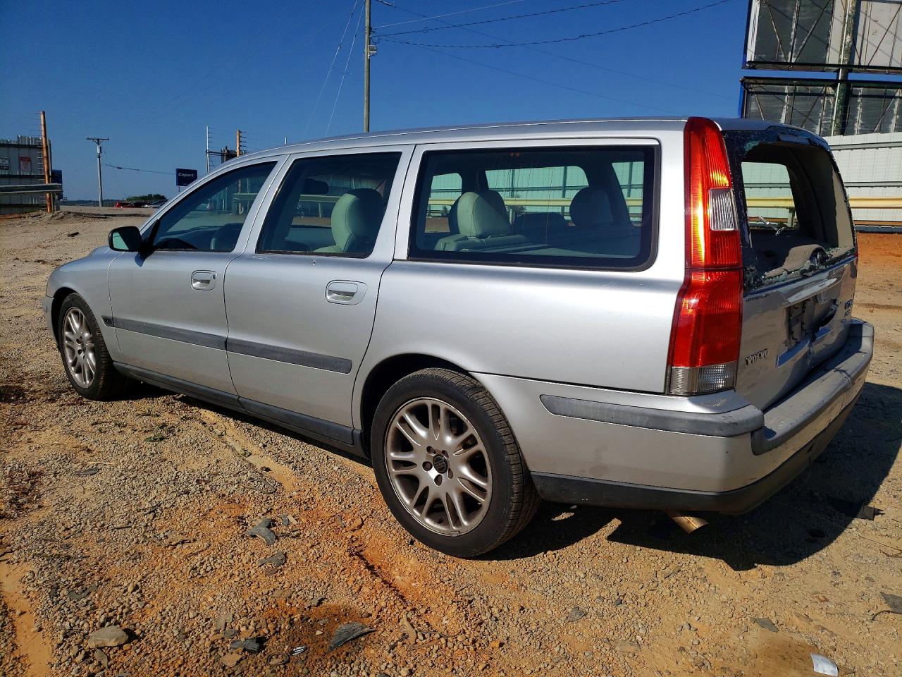 2004 Volvo V70 Fwd Silver vin: YV1SW59V242451163
