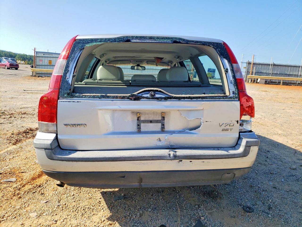 2004 Volvo V70 Fwd Silver vin: YV1SW59V242451163