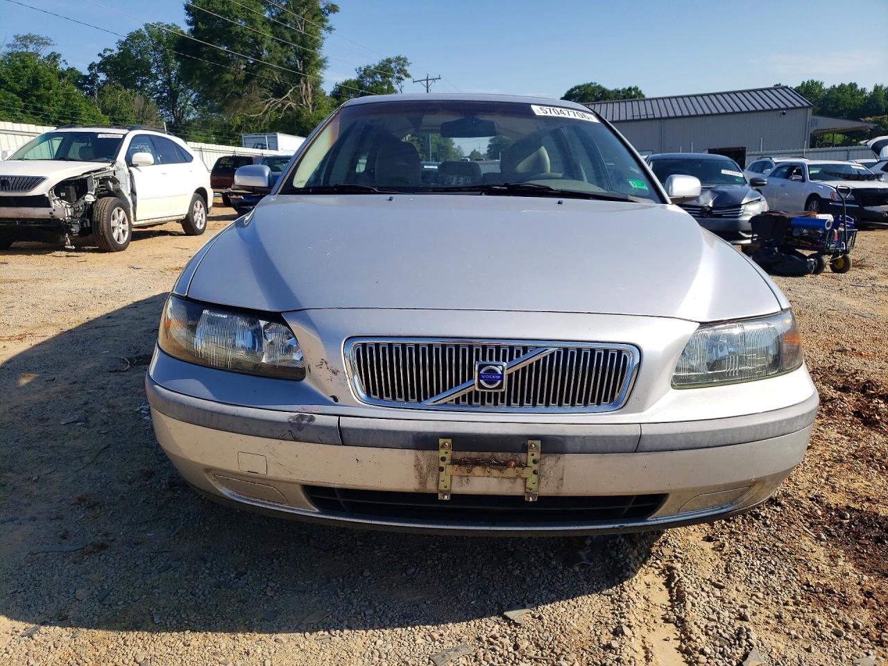 2004 Volvo V70 Fwd Silver vin: YV1SW59V242451163