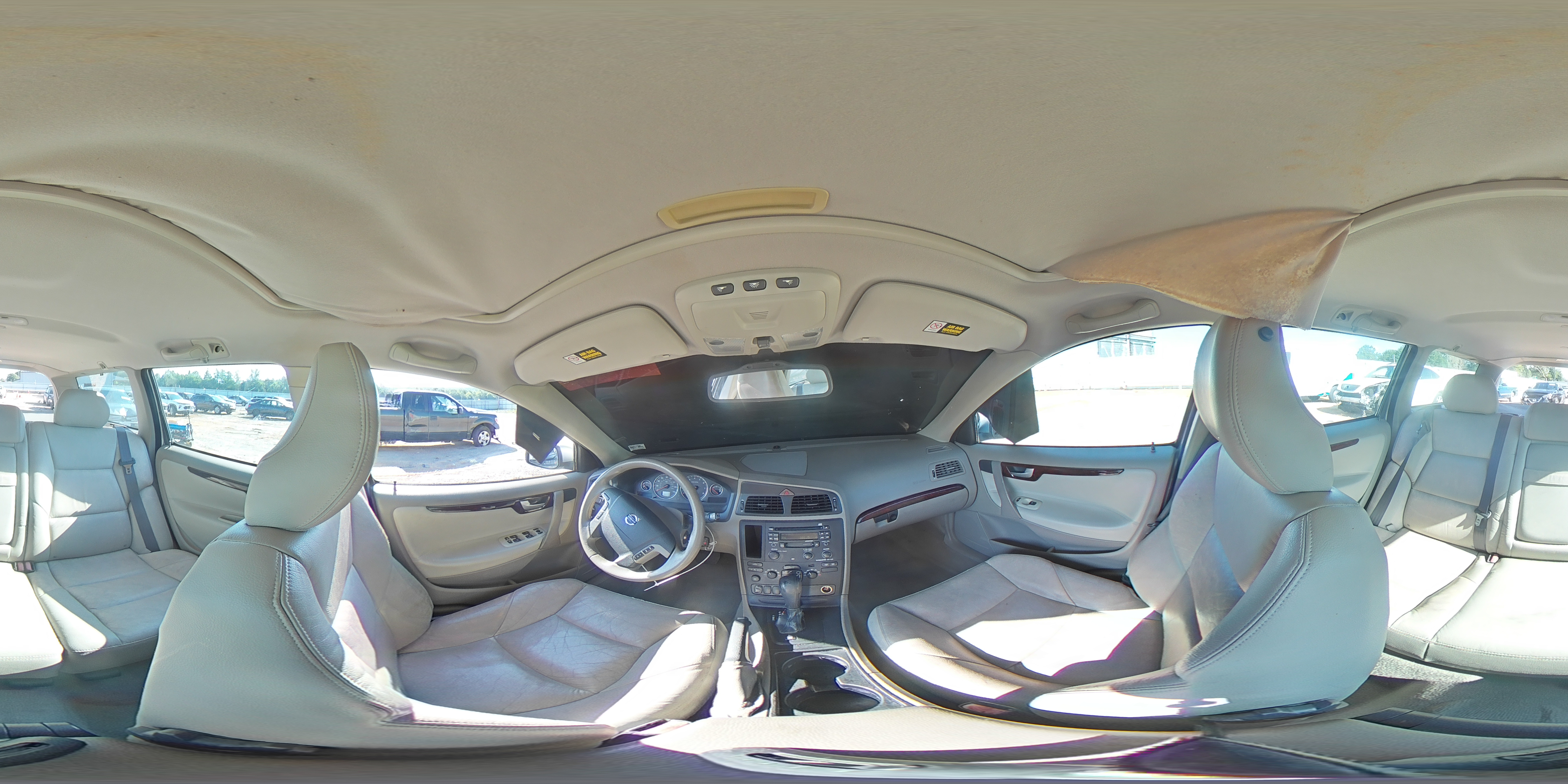 2004 Volvo V70 Fwd Silver vin: YV1SW59V242451163
