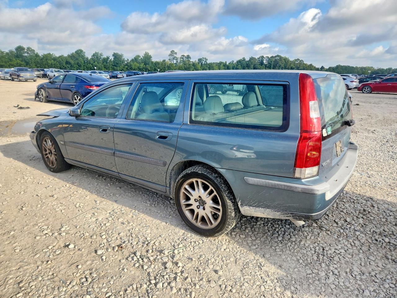 2004 Volvo V70 Fwd Blue vin: YV1SW59V942443805