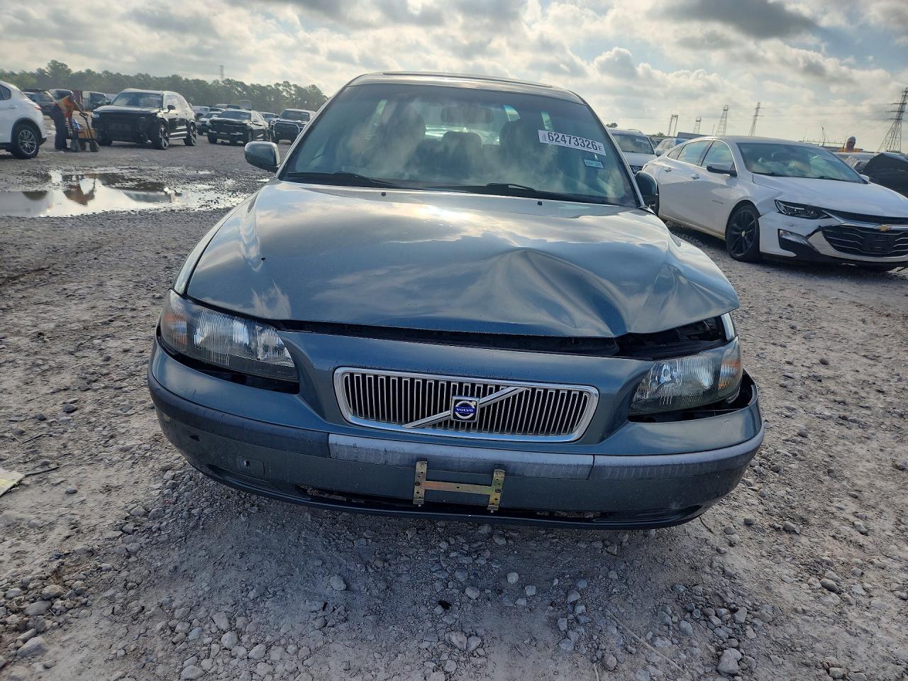 2004 Volvo V70 Fwd Blue vin: YV1SW59V942443805