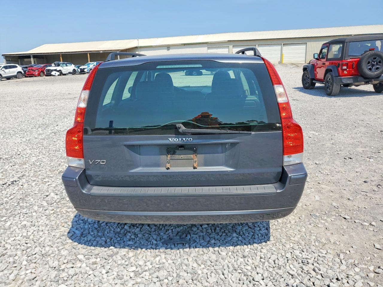 2007 Volvo V70 Gray vin: YV1SW612072659750