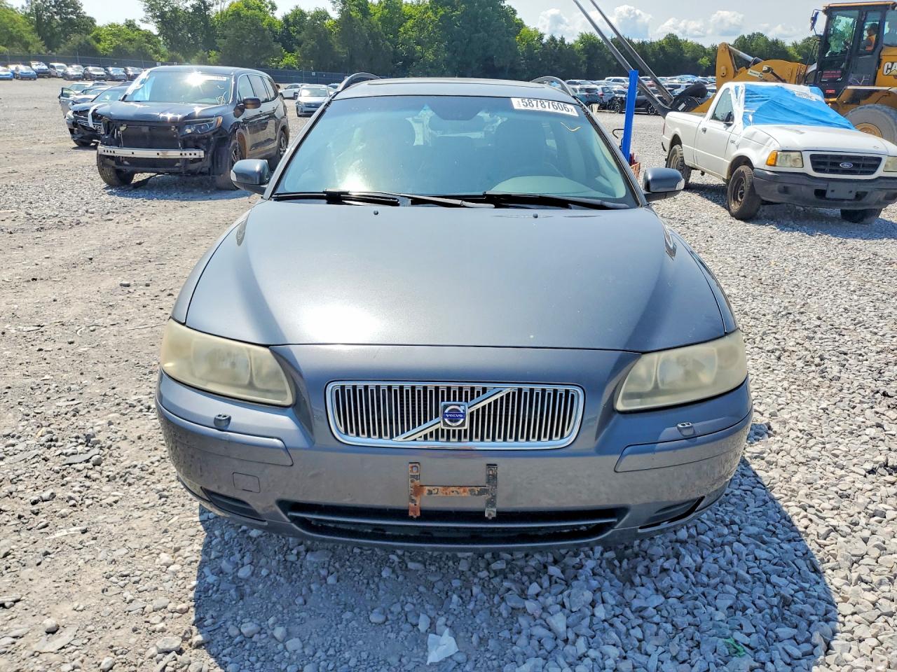 2007 Volvo V70 Gray vin: YV1SW612072659750
