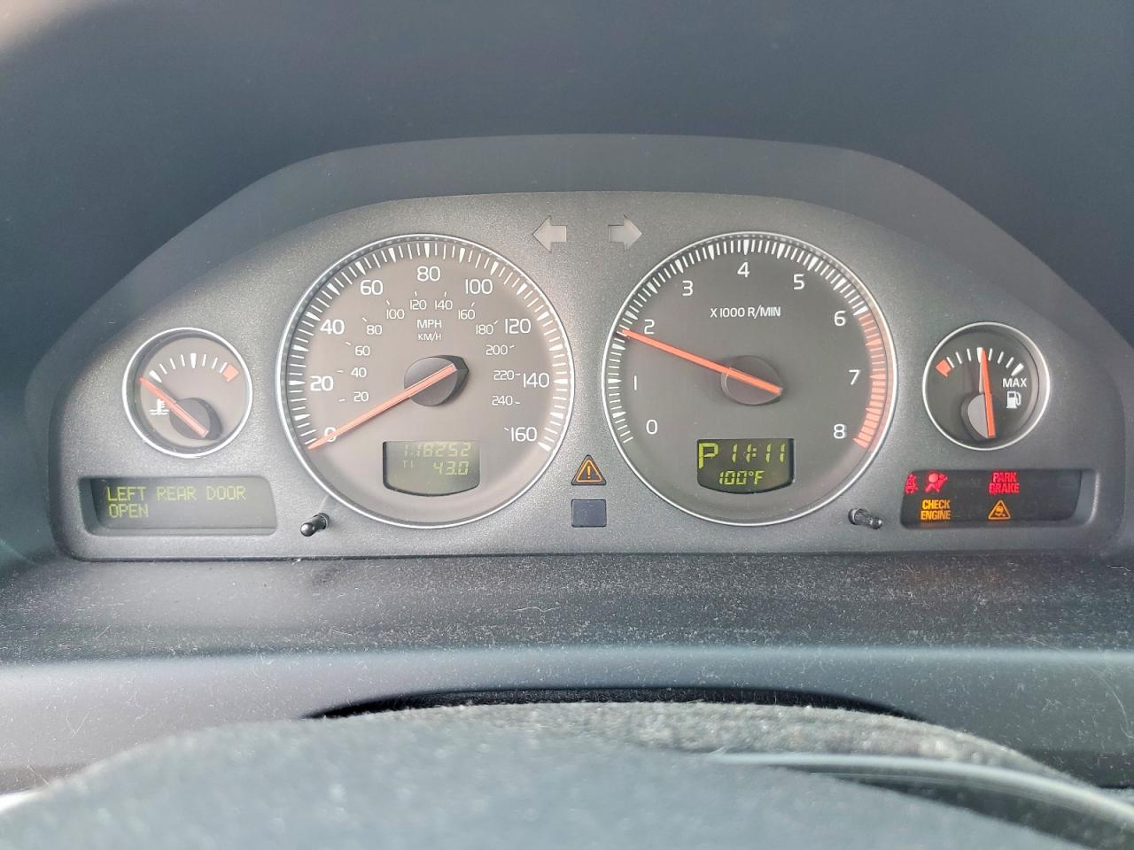 2007 Volvo V70 Gray vin: YV1SW612072659750