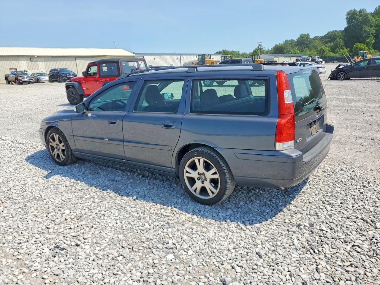 2007 Volvo V70 Gray vin: YV1SW612072659750