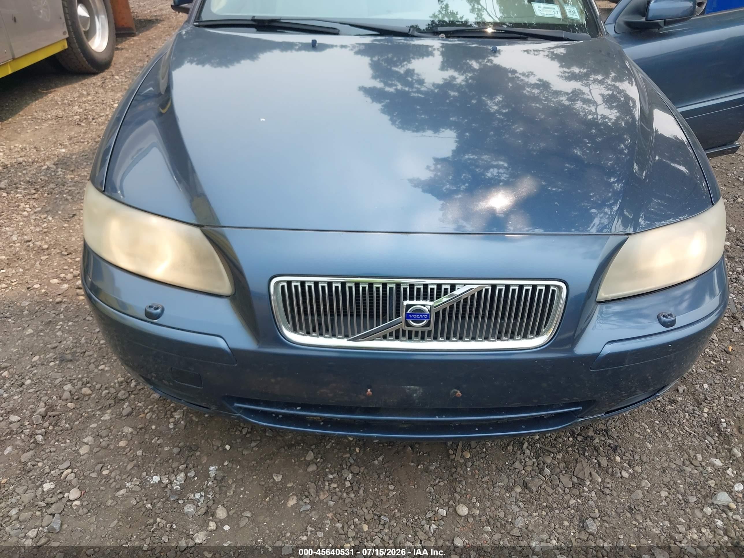 2006 Volvo V70 2.4 Blue vin: YV1SW612561536756