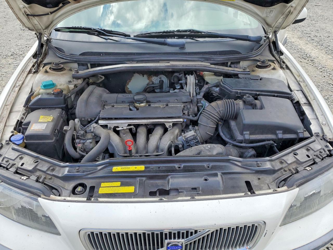 2002 Volvo V70 White vin: YV1SW61R122240800