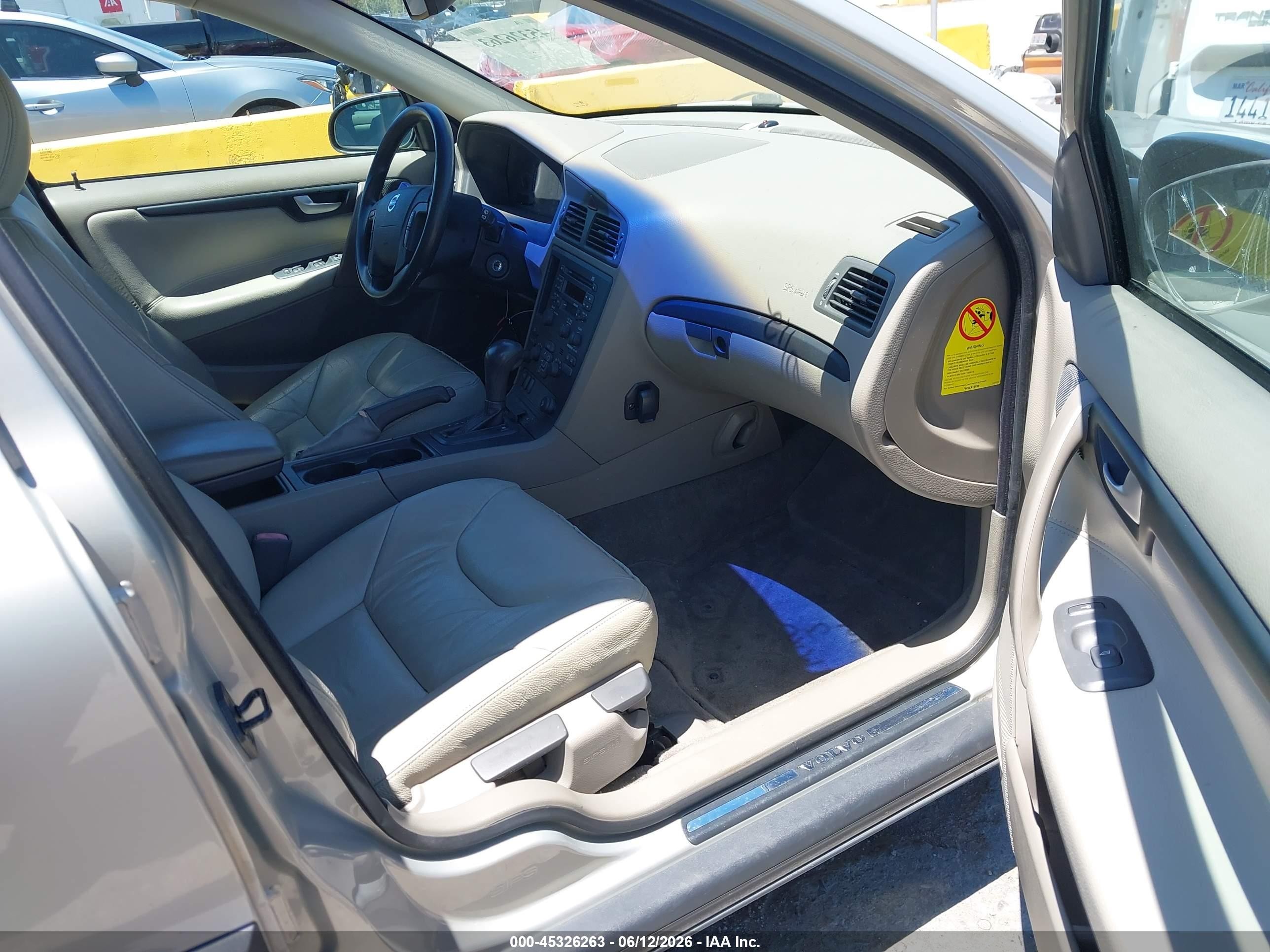 2002 Volvo V70 2.4 Gray vin: YV1SW61R221183738