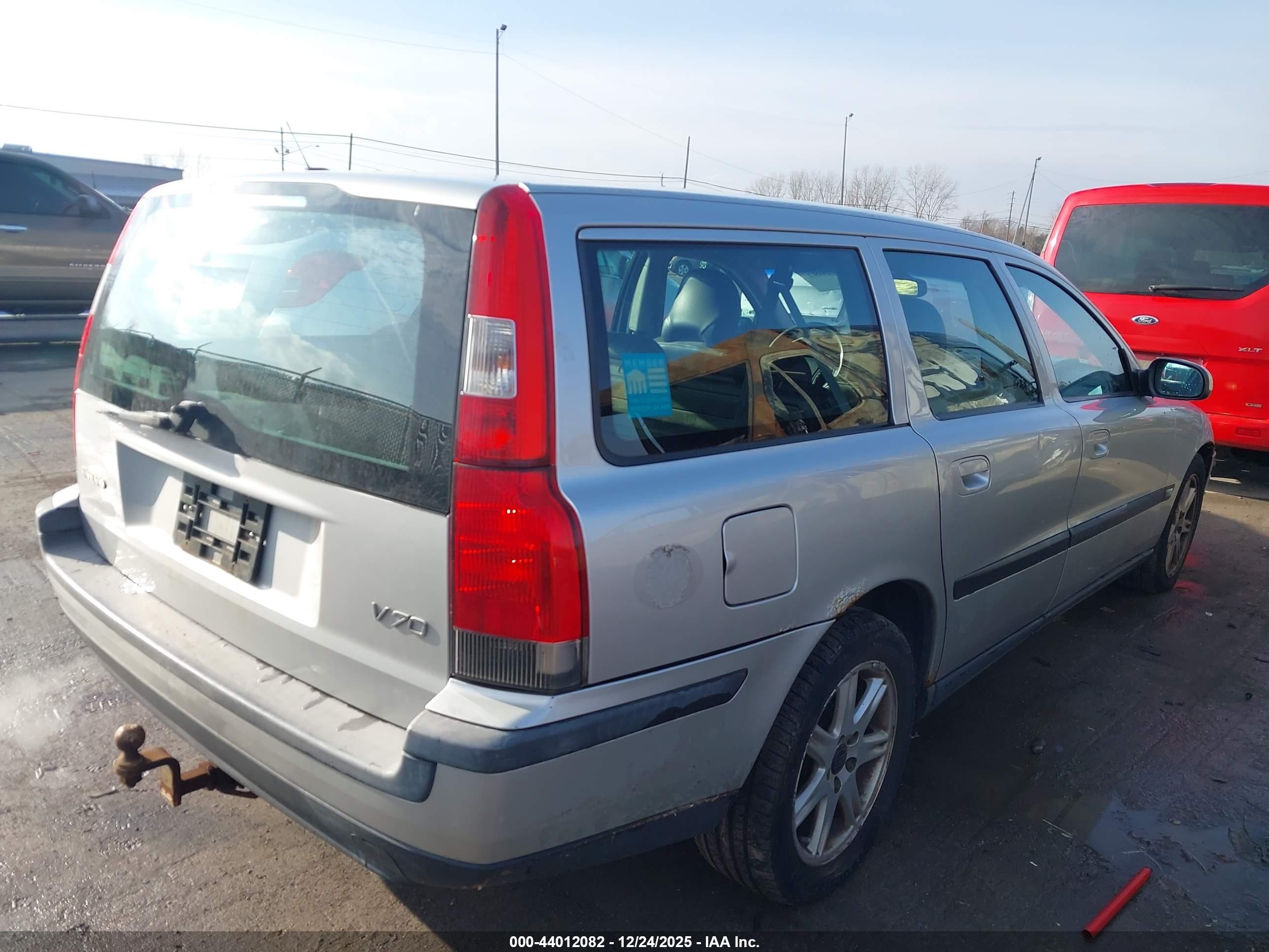 2002 Volvo V70 2.4 Серебряный vin: YV1SW61R221197073