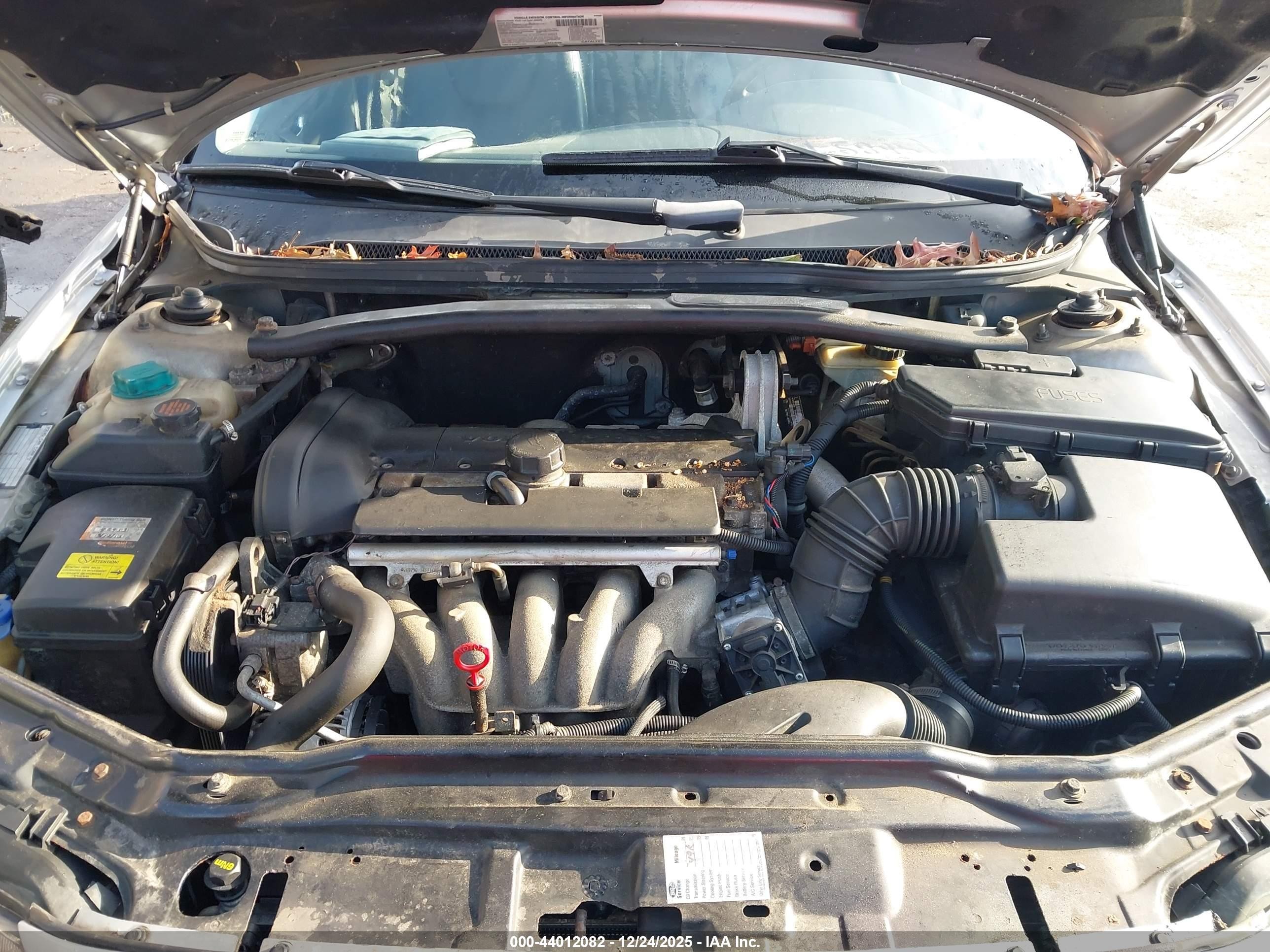 2002 Volvo V70 2.4 Серебряный vin: YV1SW61R221197073
