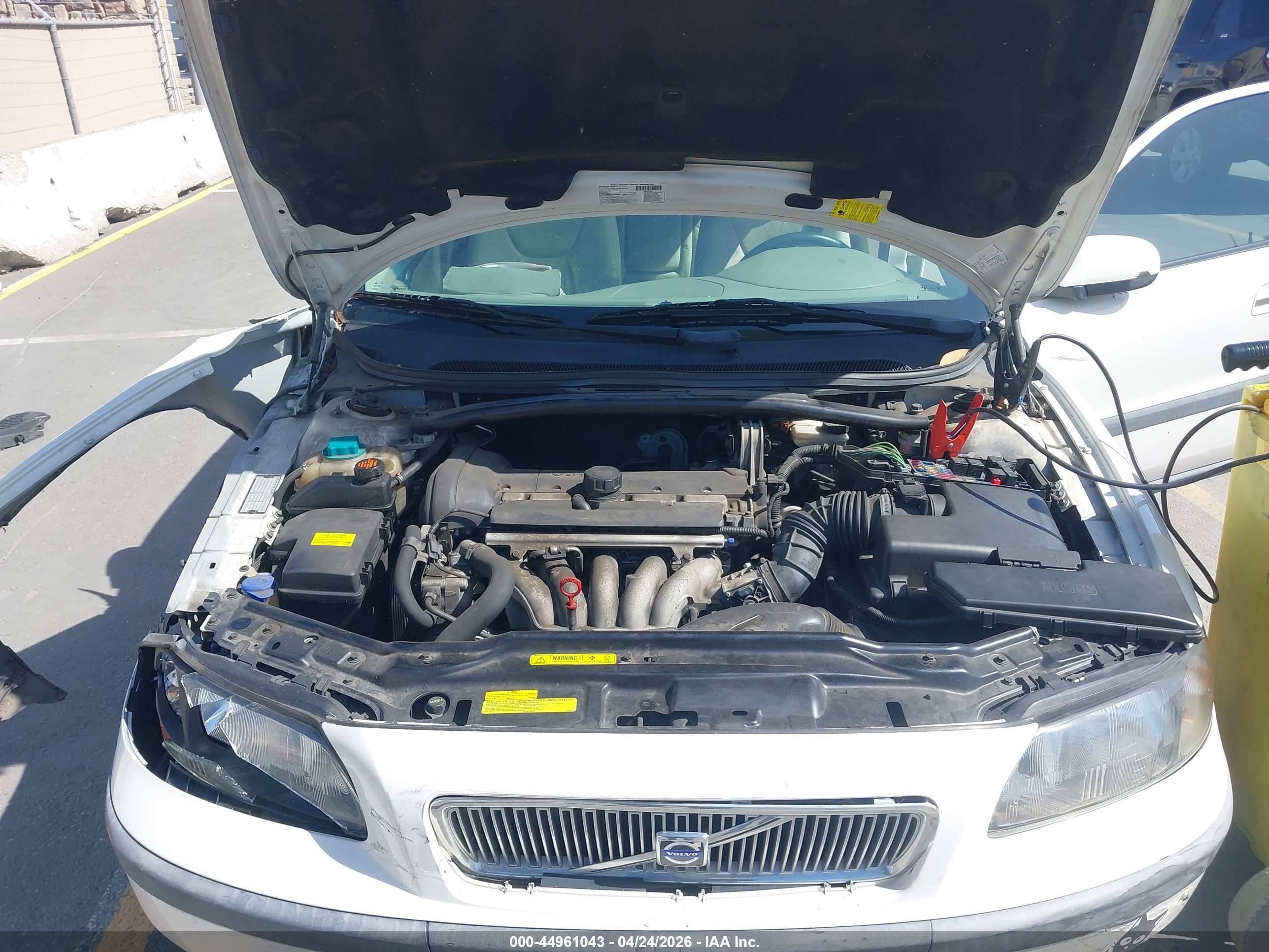 2002 Volvo V70 2.4 Белый vin: YV1SW61R521191350