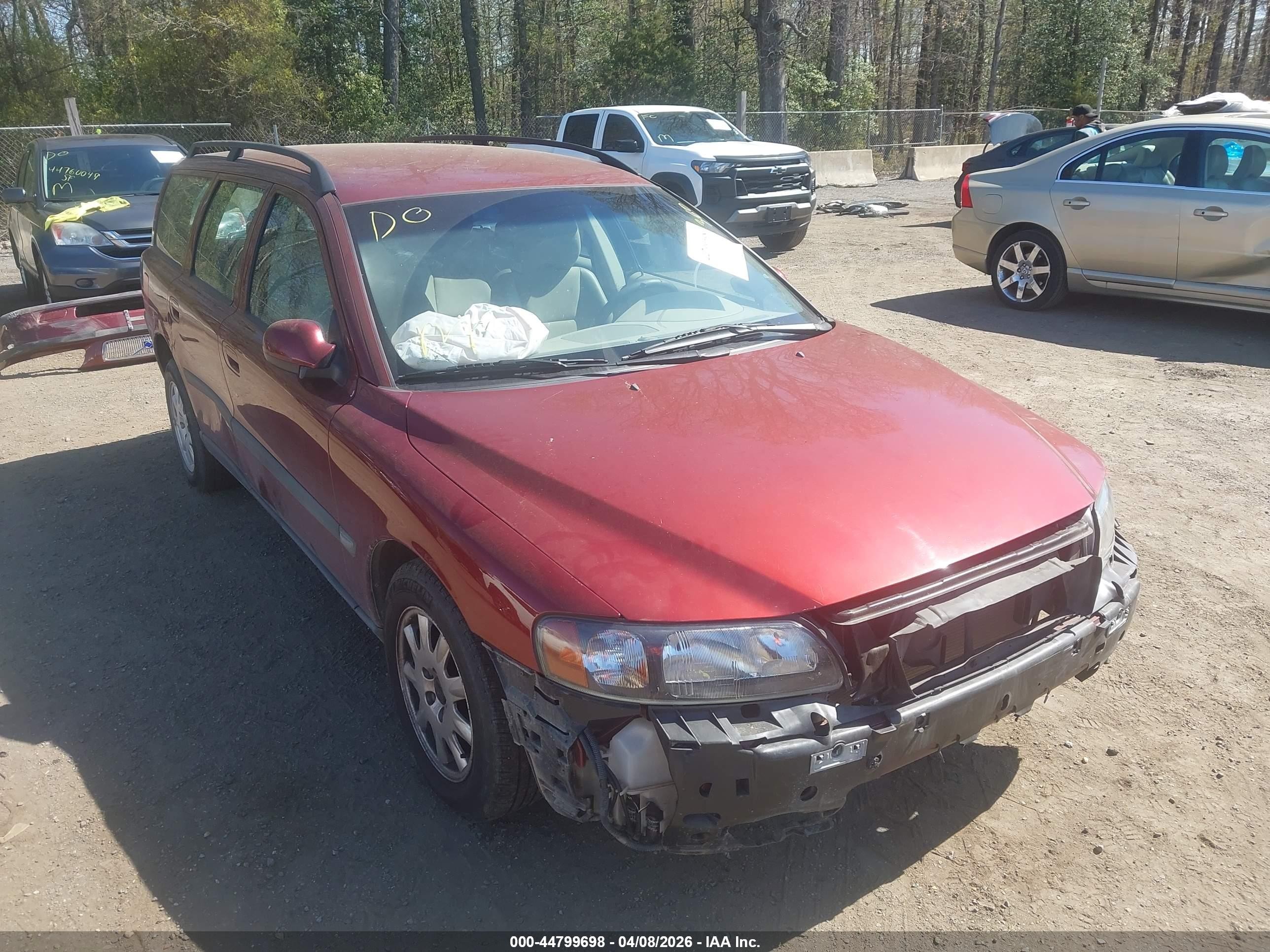 2001 Volvo V70 2.4 Red vin: YV1SW61RX11129103