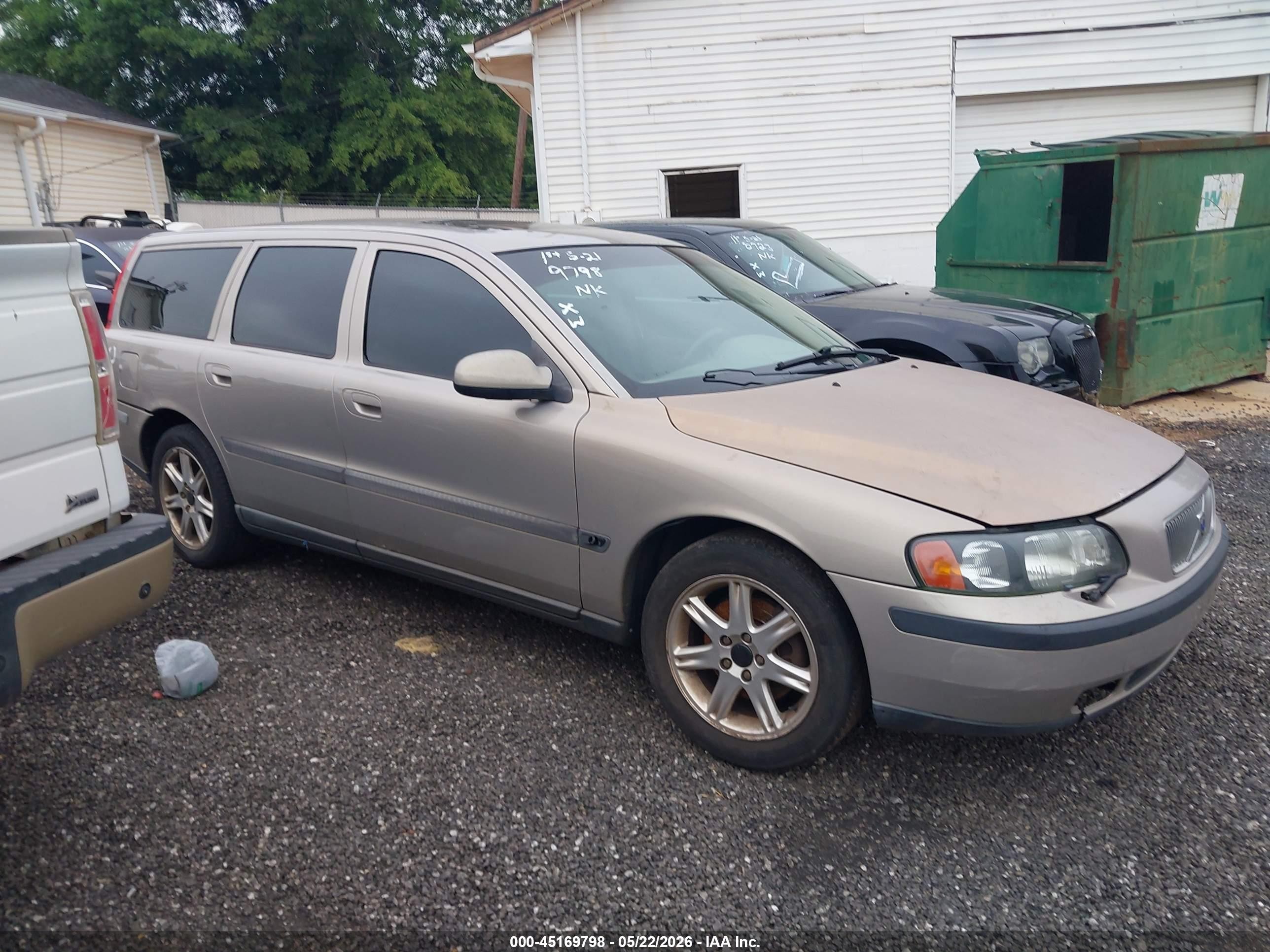 2003 Volvo V70 2.4 Champagne vin: YV1SW61T432327183