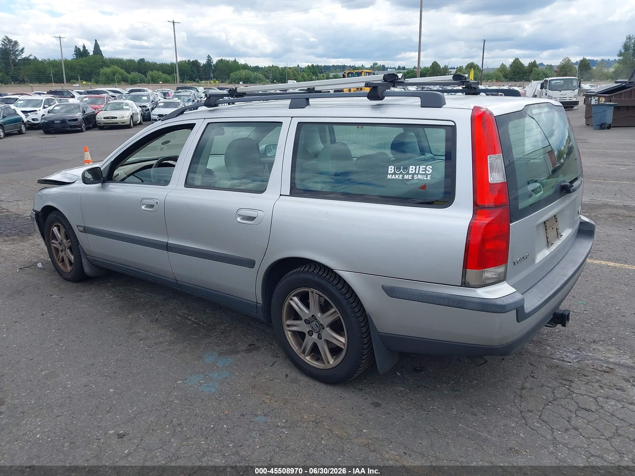 2004 Volvo V70 2.4 Серебряный vin: YV1SW61T542406234