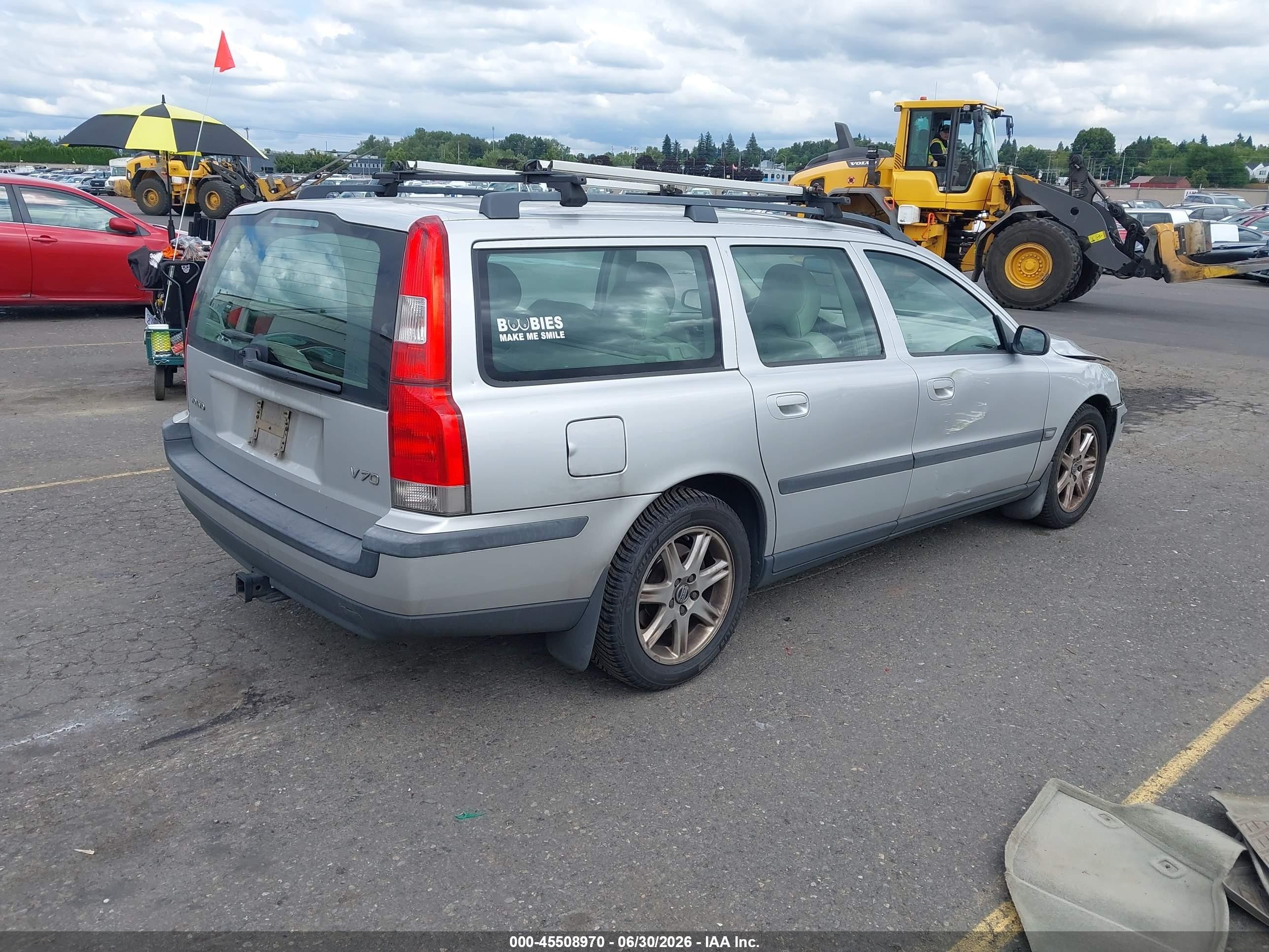 2004 Volvo V70 2.4 Серебряный vin: YV1SW61T542406234