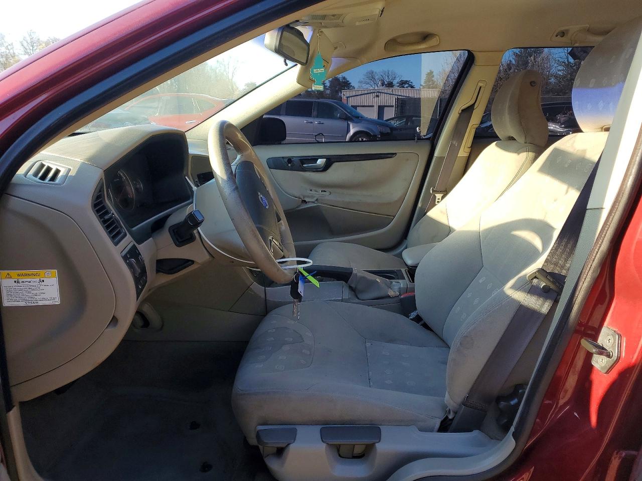 2004 Volvo V70 Burgundy vin: YV1SW61T642426752