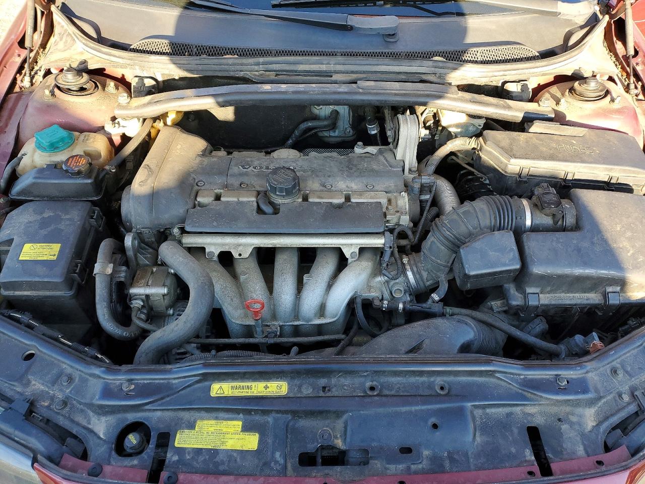 2004 Volvo V70 Burgundy vin: YV1SW61T642426752