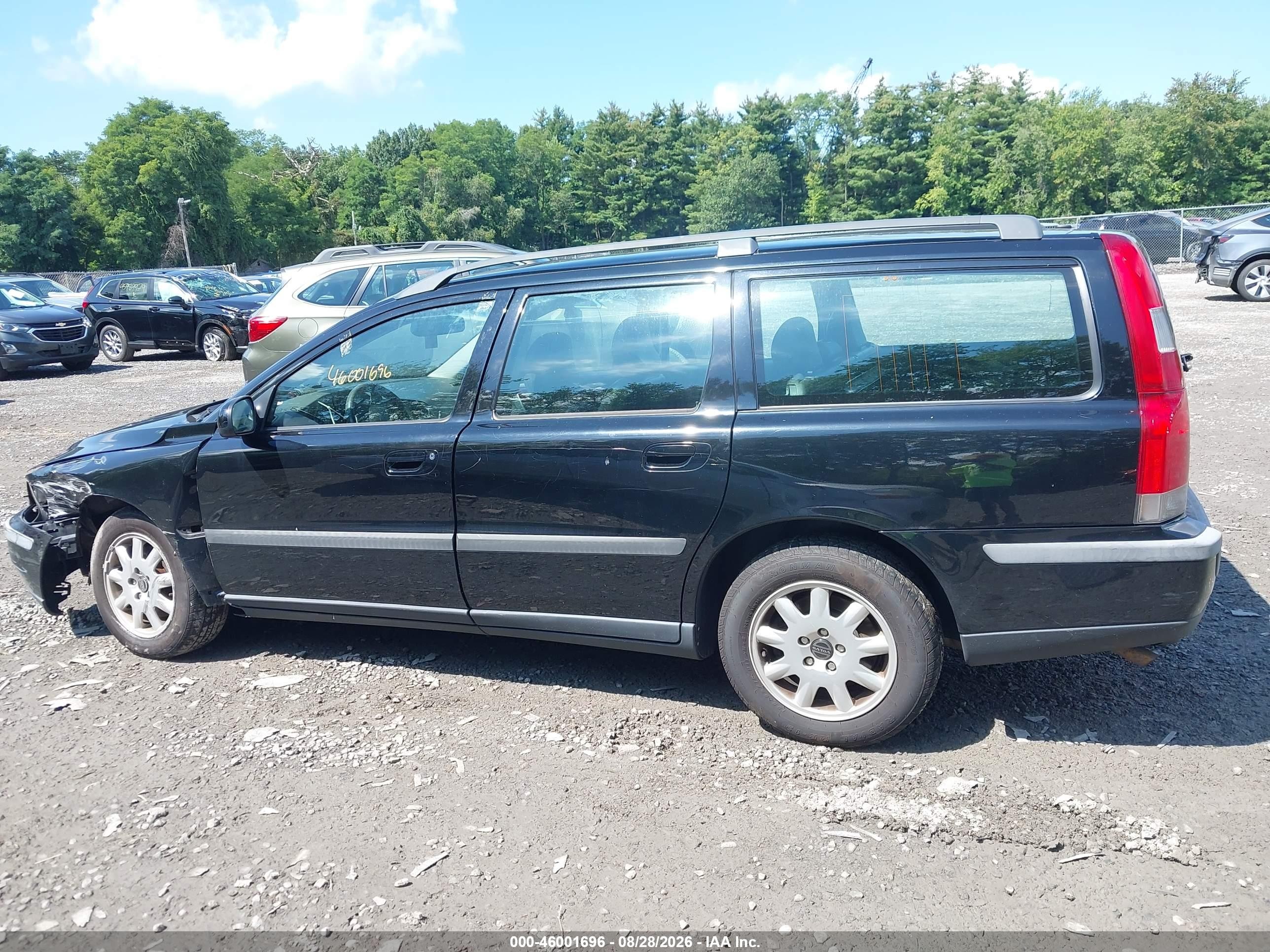 2003 Volvo V70 2.4 Black vin: YV1SW61T732324374