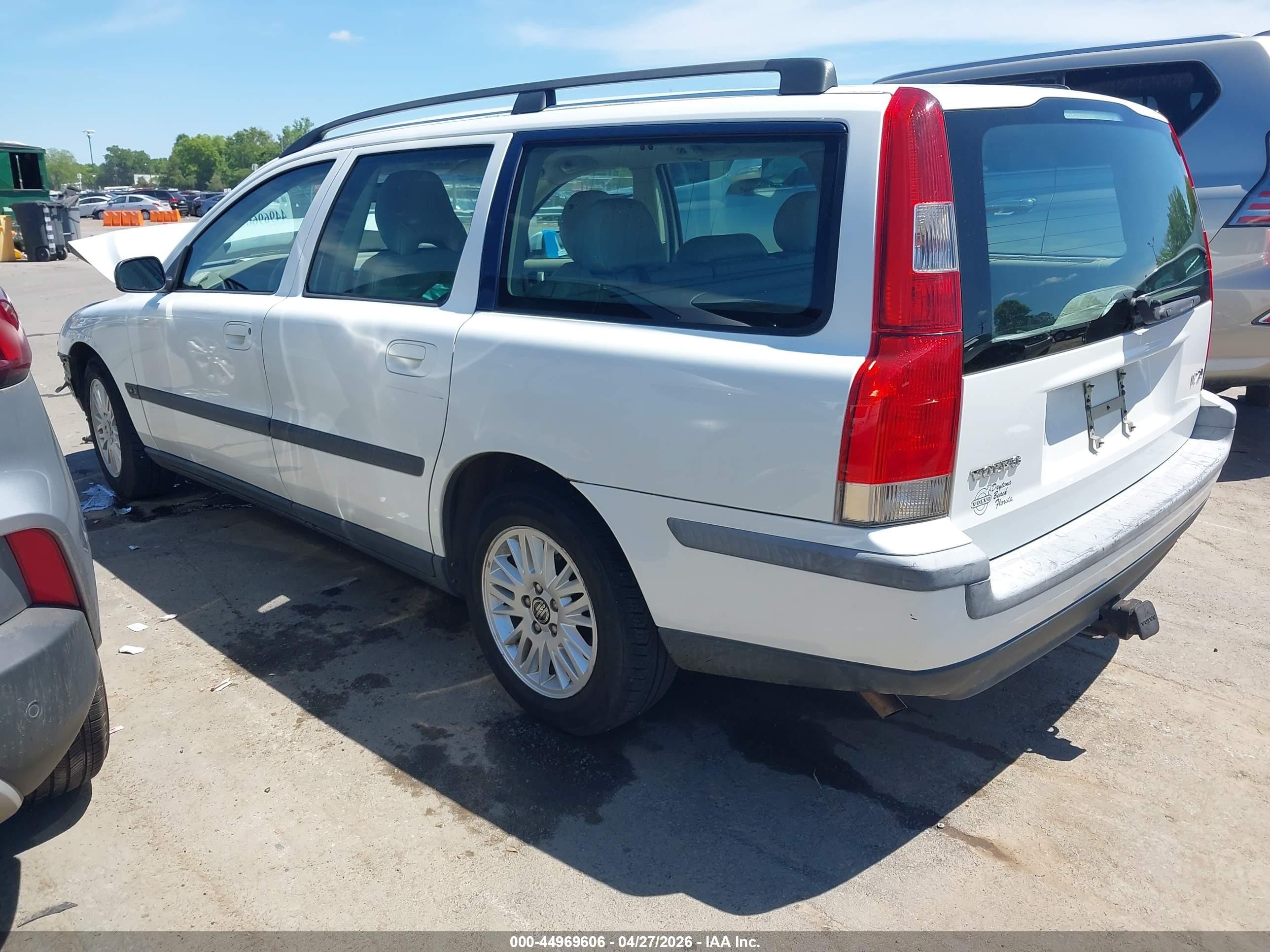 2004 Volvo V70 2.4 White vin: YV1SW61T742379408