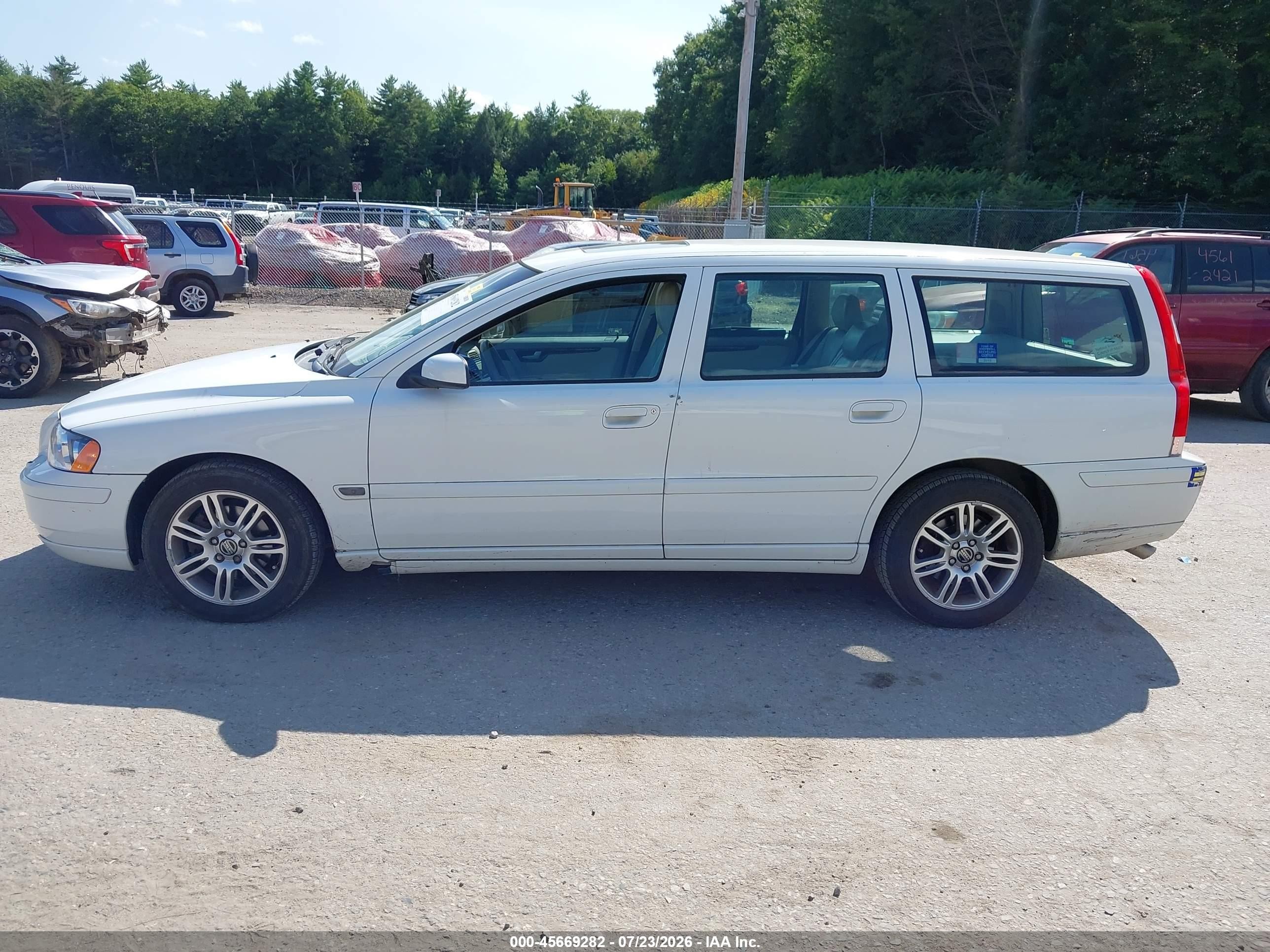 2006 Volvo V70 2.4 White vin: YV1SW640162550271
