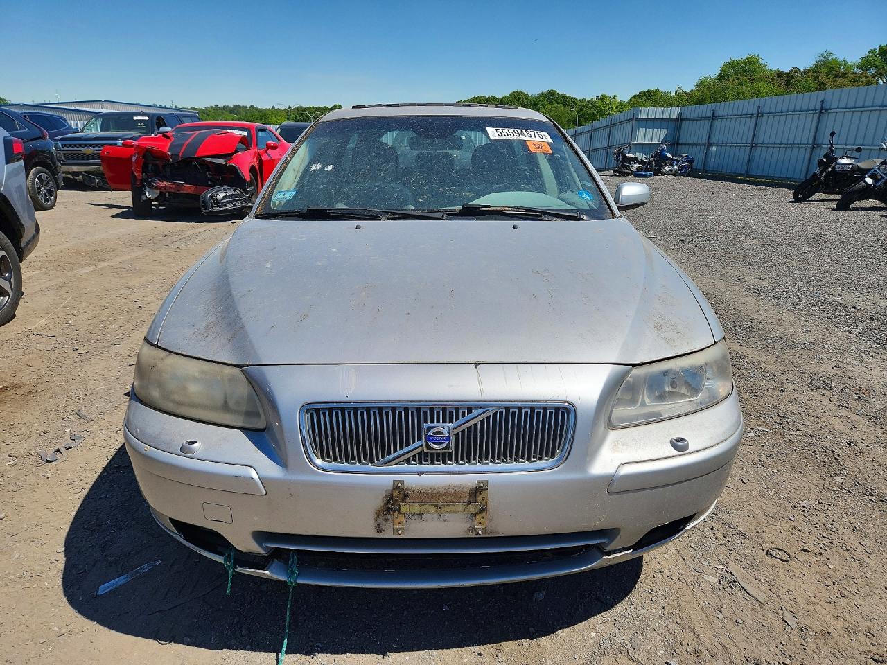2006 Volvo V70 Silver vin: YV1SW640162573386
