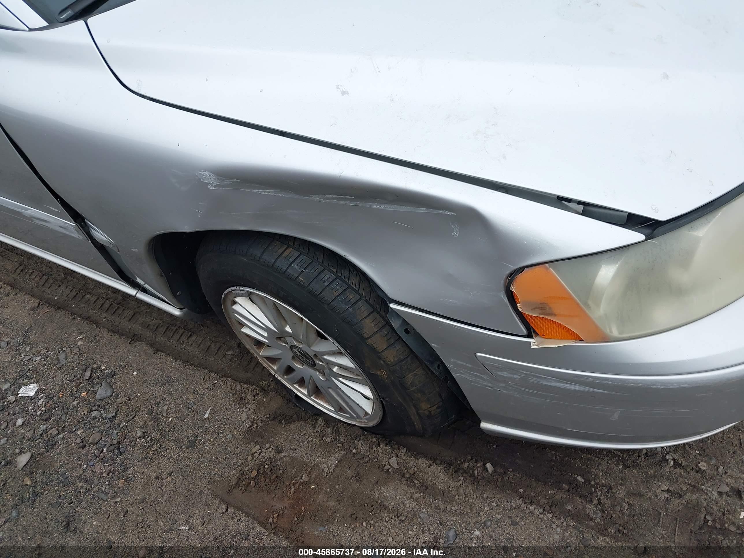 2005 Volvo V70 2.4 A/2.4 A Sr/2.4 M/2.4 M Sr Серый vin: YV1SW640452486435