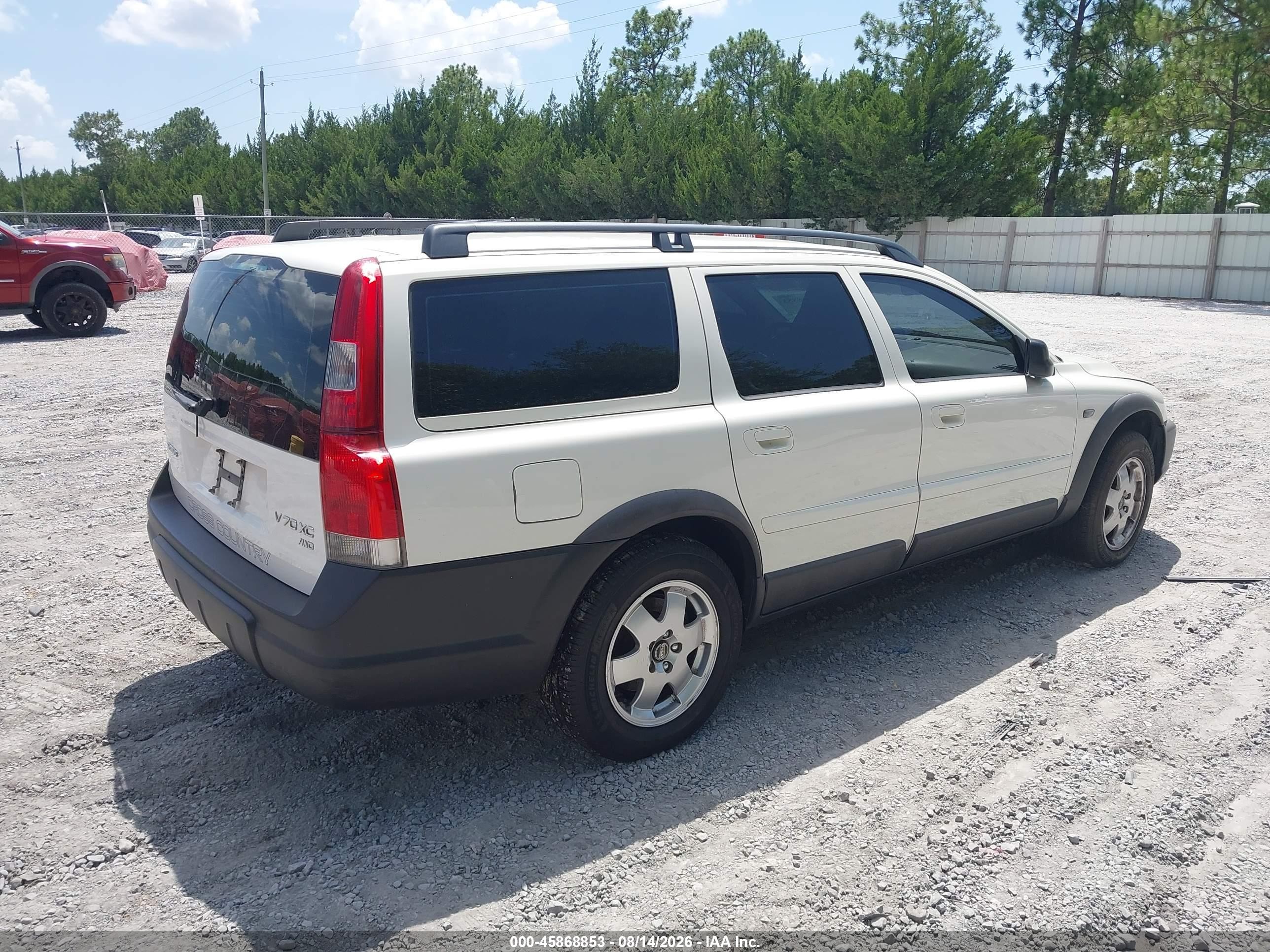 2002 Volvo V70 Xc White vin: YV1SZ58D121053350