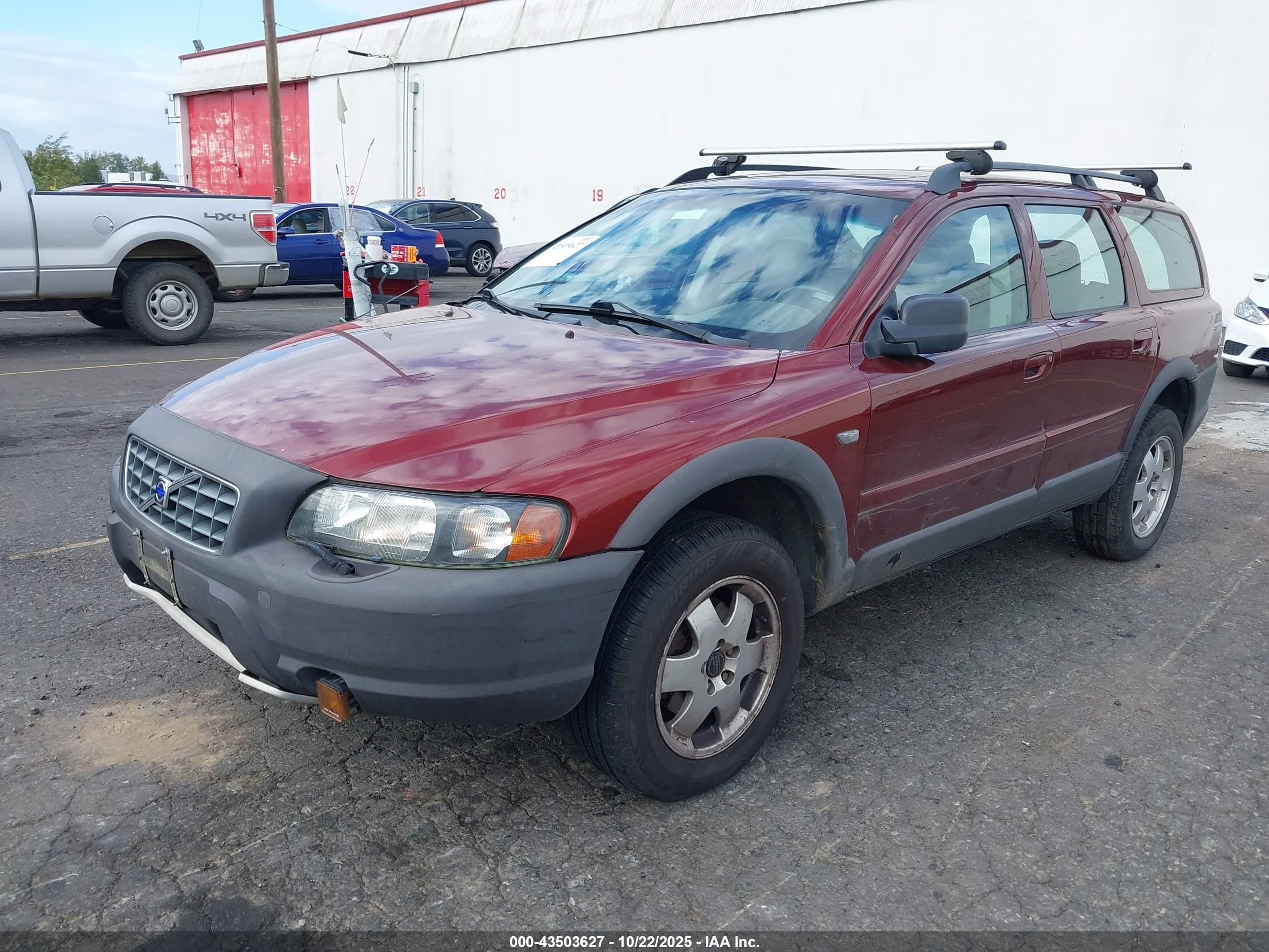 2002 Volvo V70 Xc Красный vin: YV1SZ58D121068074