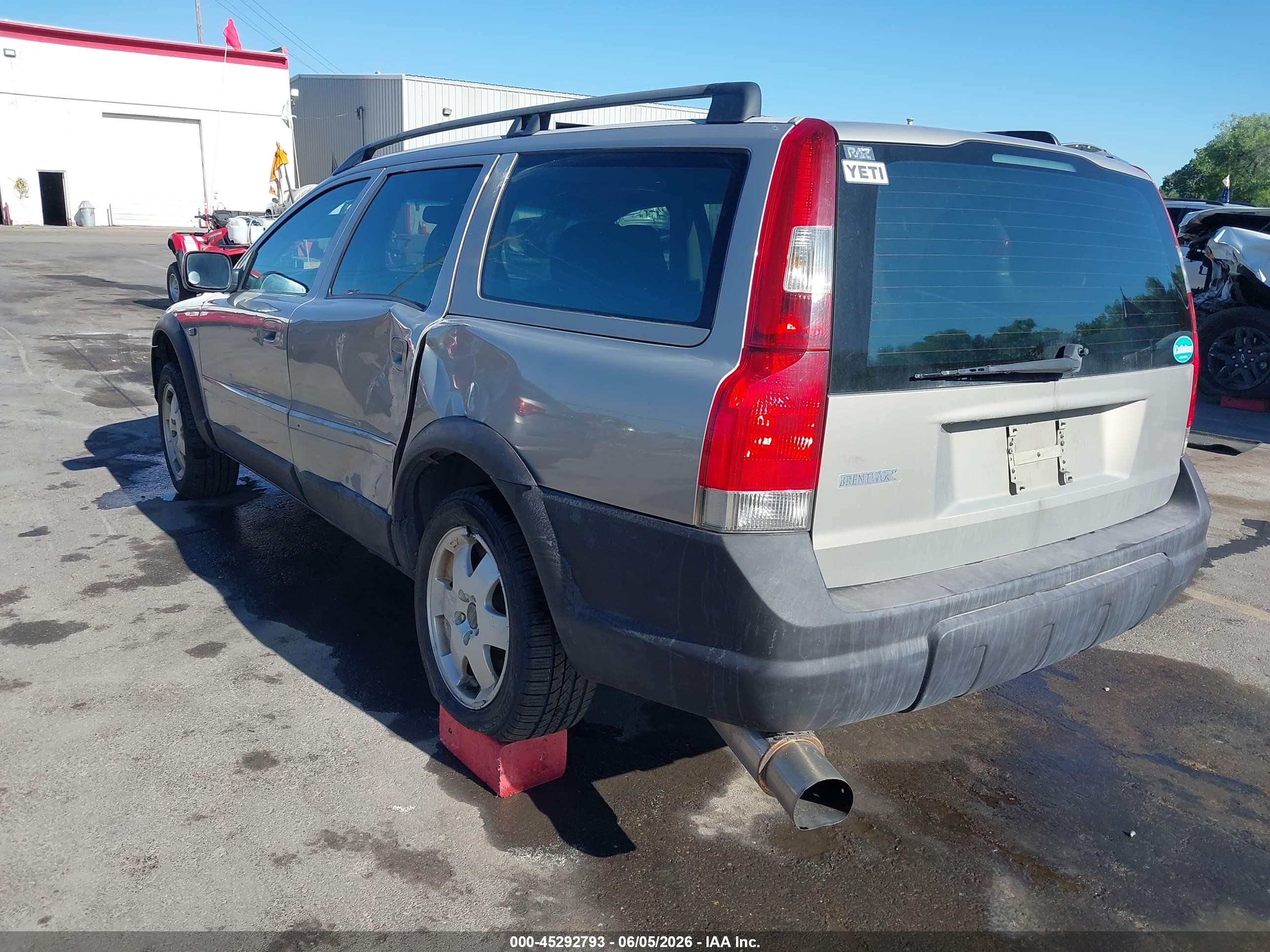 2001 Volvo V70 Xc Gray vin: YV1SZ58D211031517