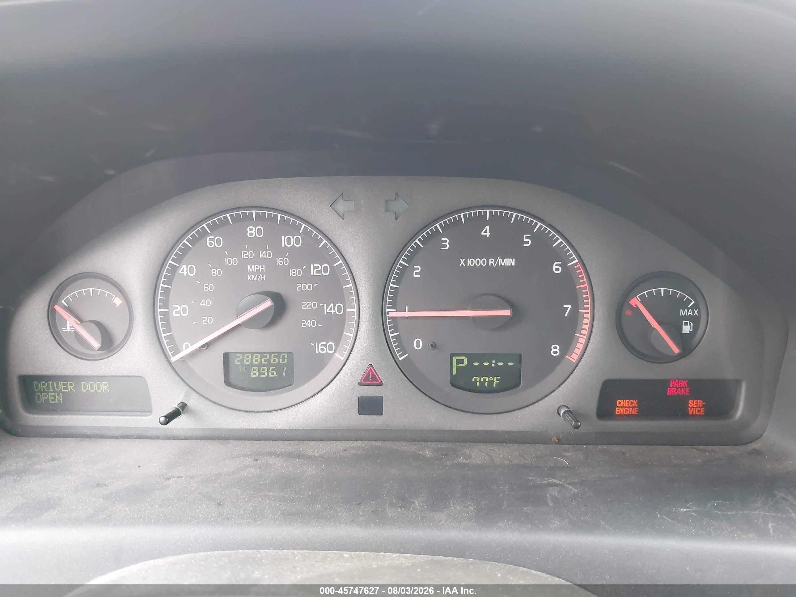 2001 Volvo V70 Xc Light Blue vin: YV1SZ58D211042453