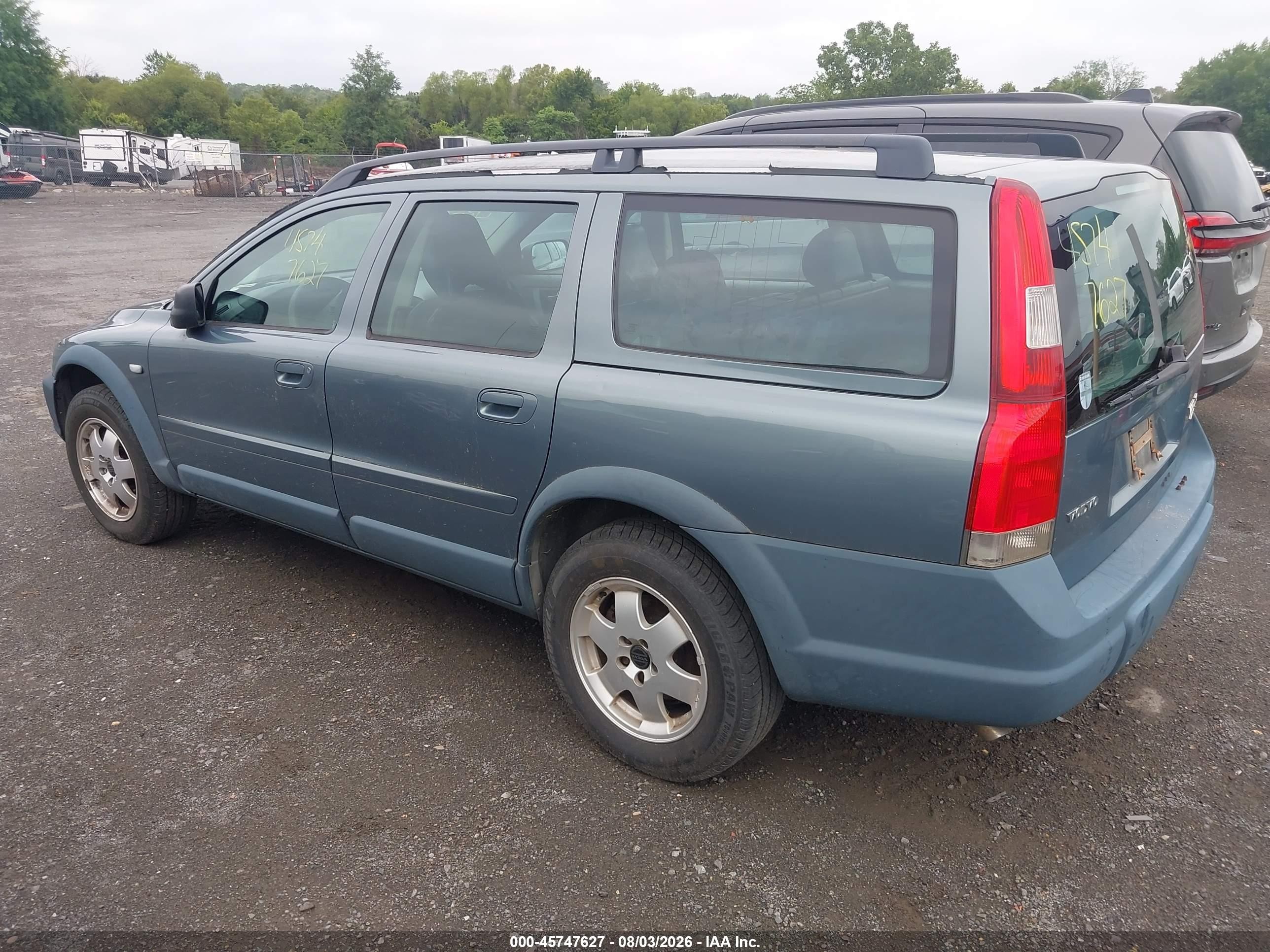2001 Volvo V70 Xc Light Blue vin: YV1SZ58D211042453