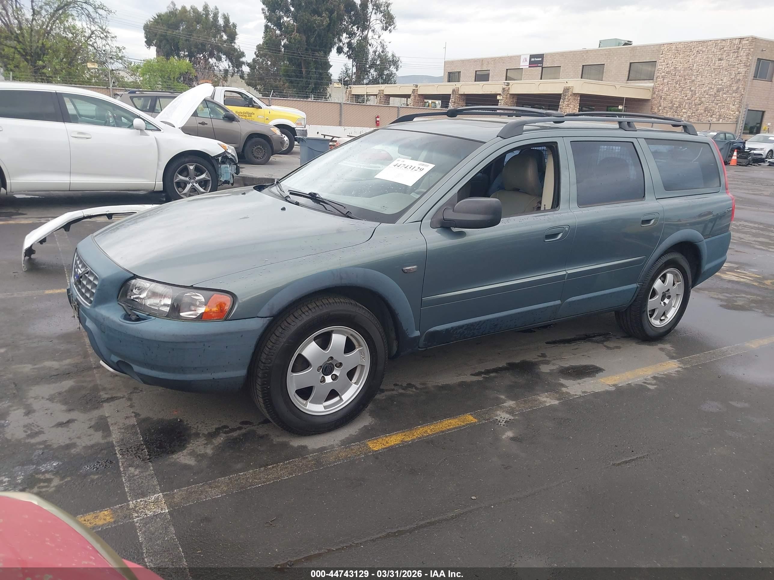 2002 Volvo V70 Xc Green vin: YV1SZ58D221075132