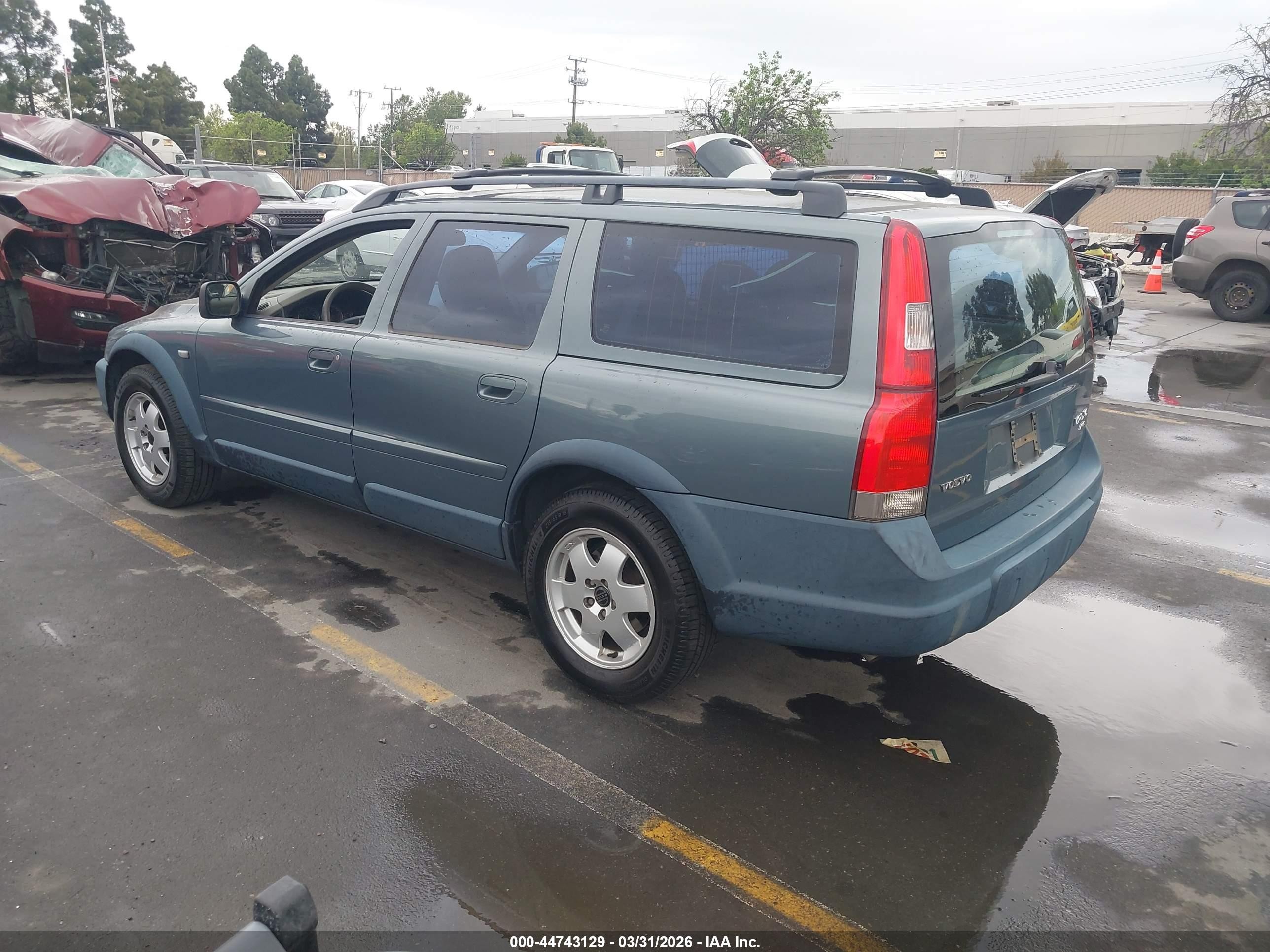 2002 Volvo V70 Xc Green vin: YV1SZ58D221075132