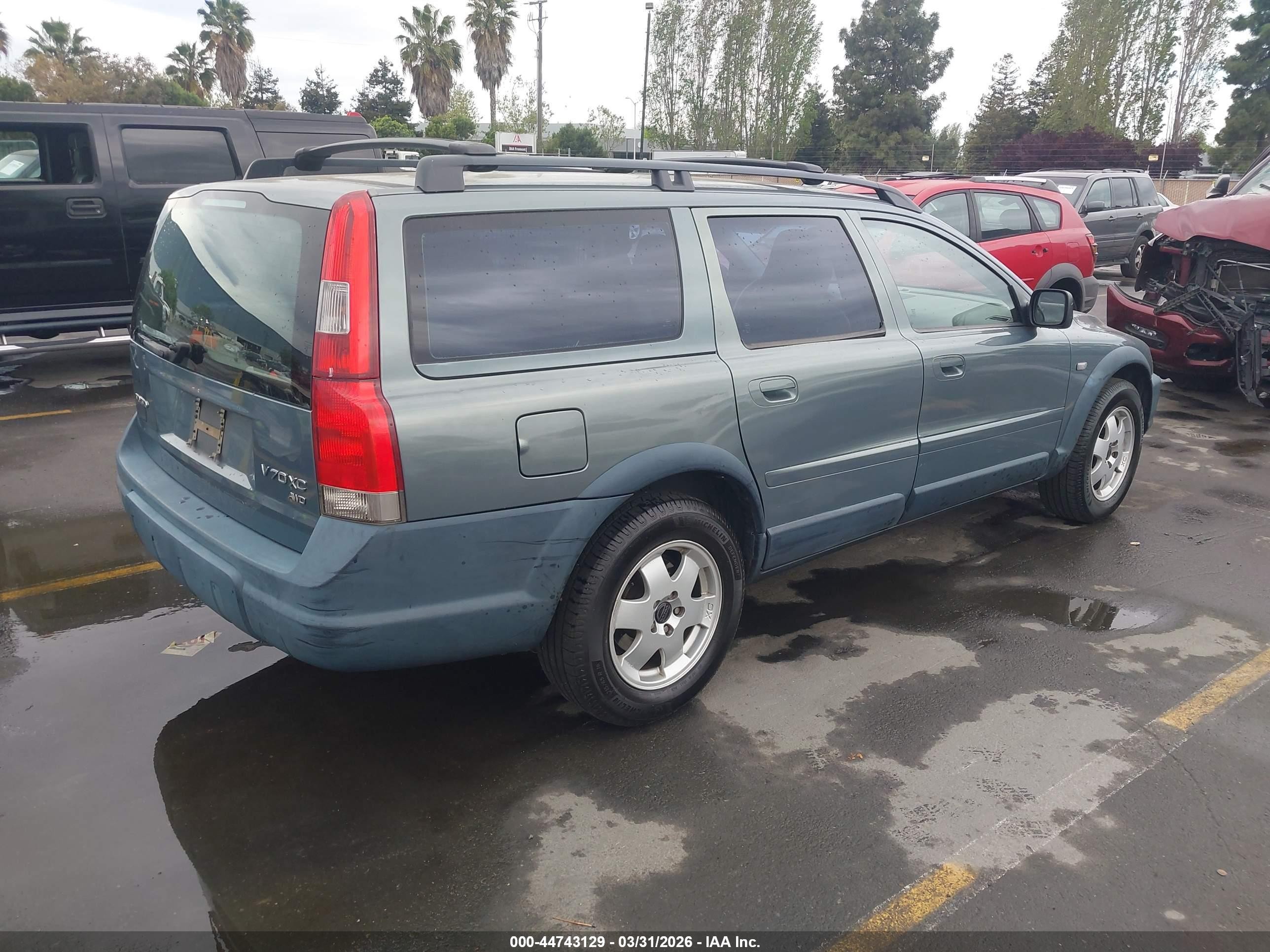 2002 Volvo V70 Xc Green vin: YV1SZ58D221075132
