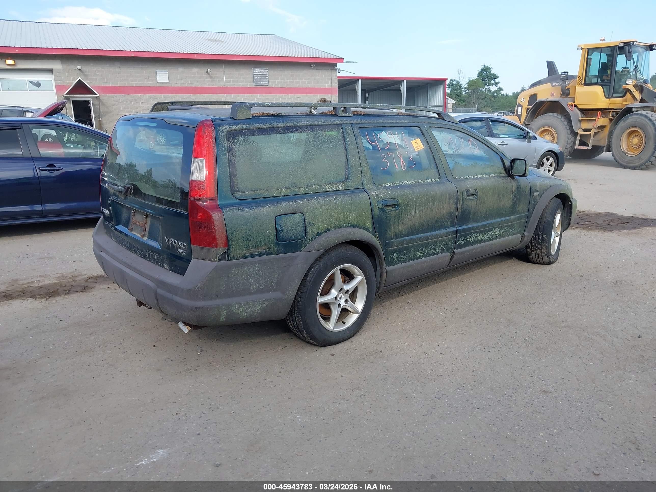 2002 Volvo V70 Xc Зеленый vin: YV1SZ58D321062776