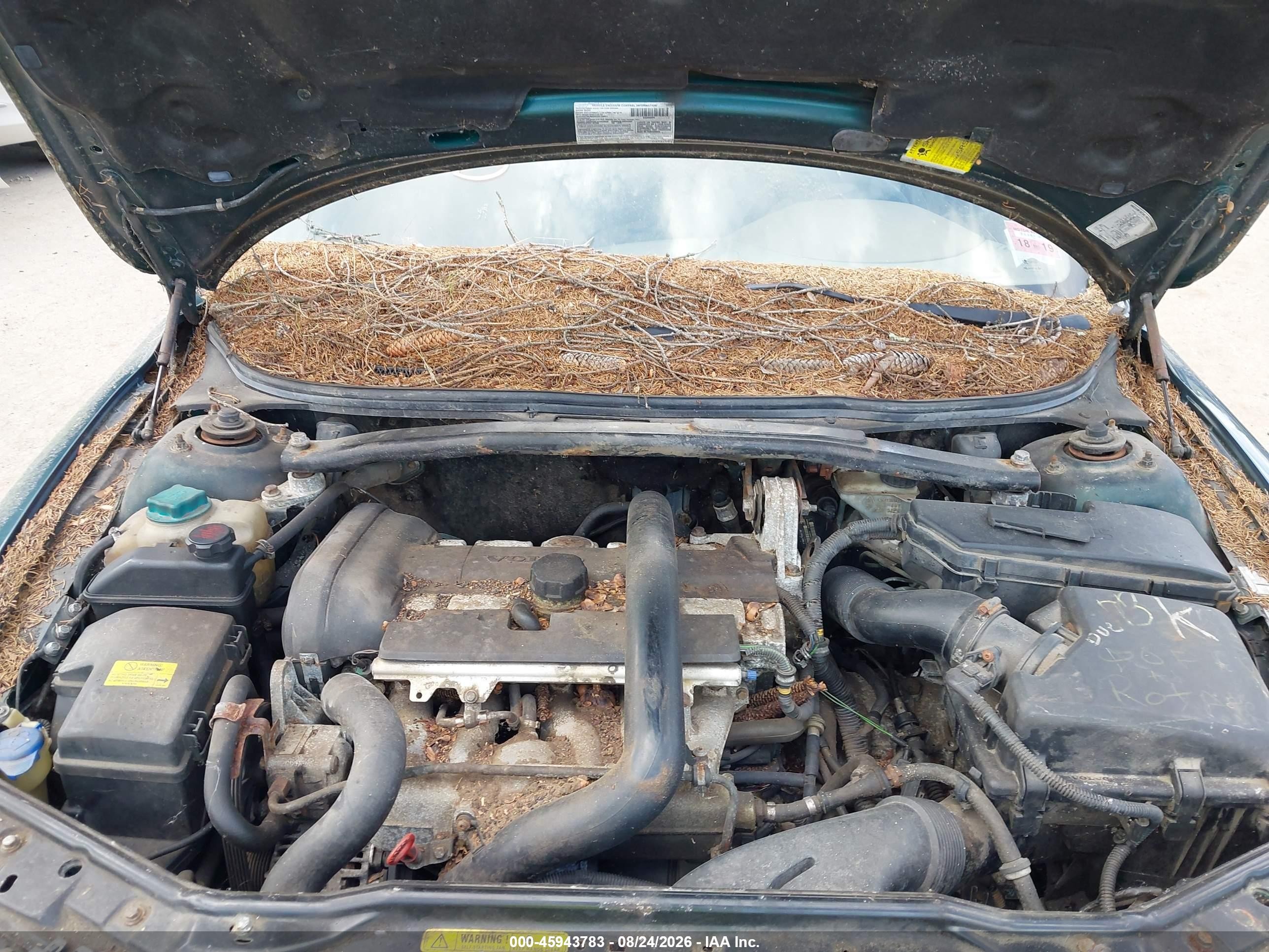 2002 Volvo V70 Xc Зеленый vin: YV1SZ58D321062776